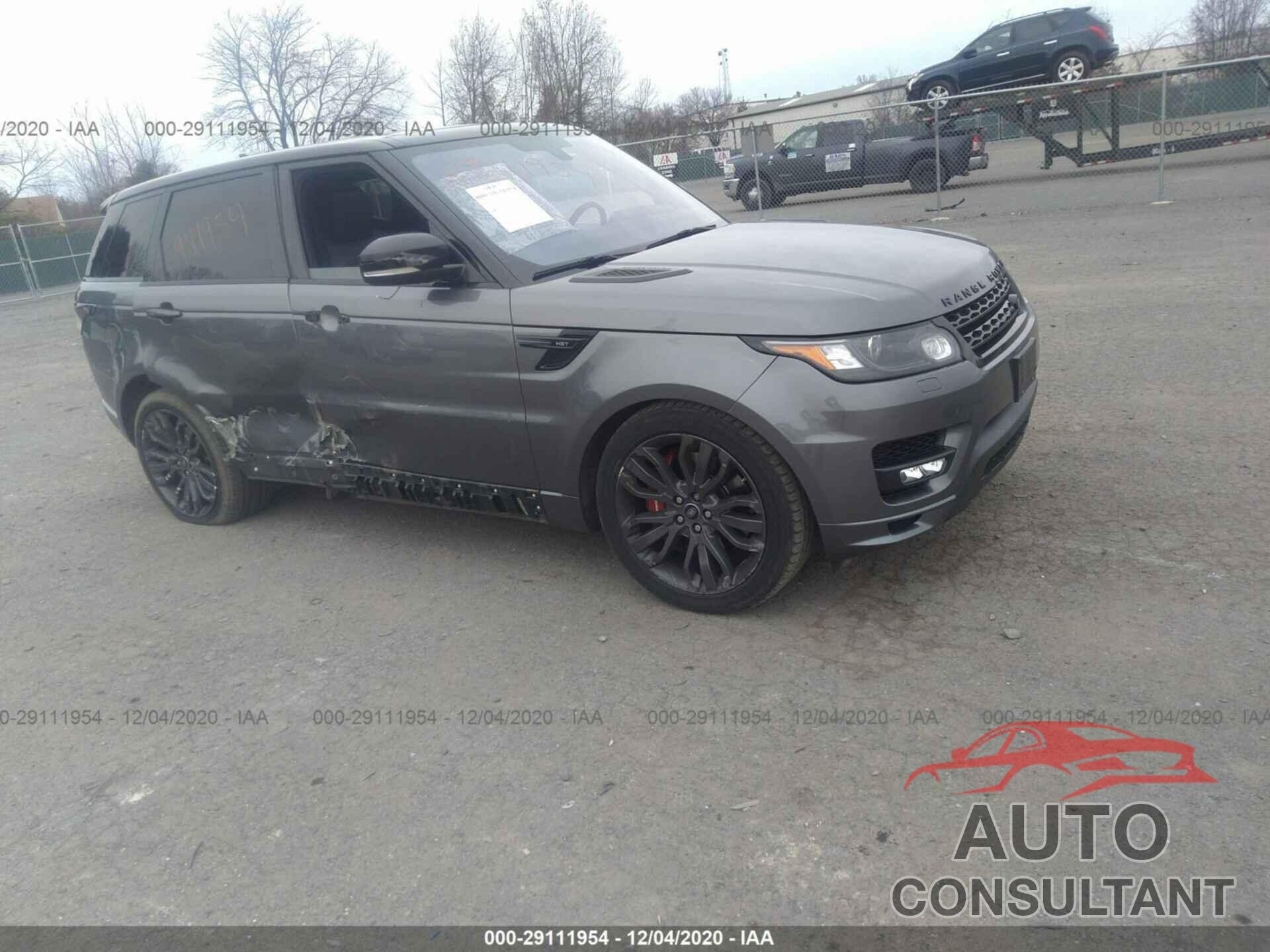 LAND ROVER RANGE ROVER SPORT 2016 - SALWS2VF0GA570977
