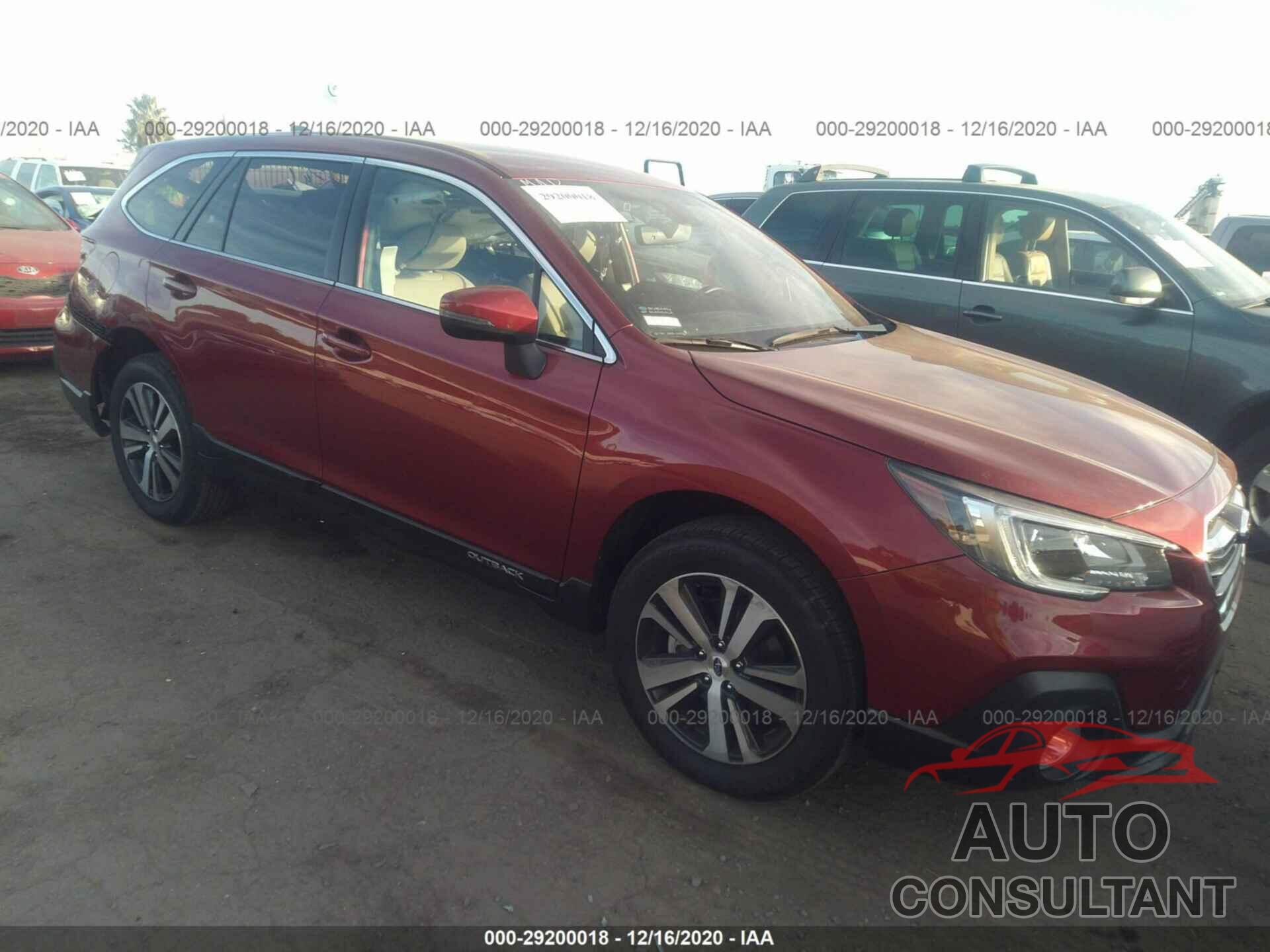 SUBARU OUTBACK 2019 - 4S4BSAJC8K3328622
