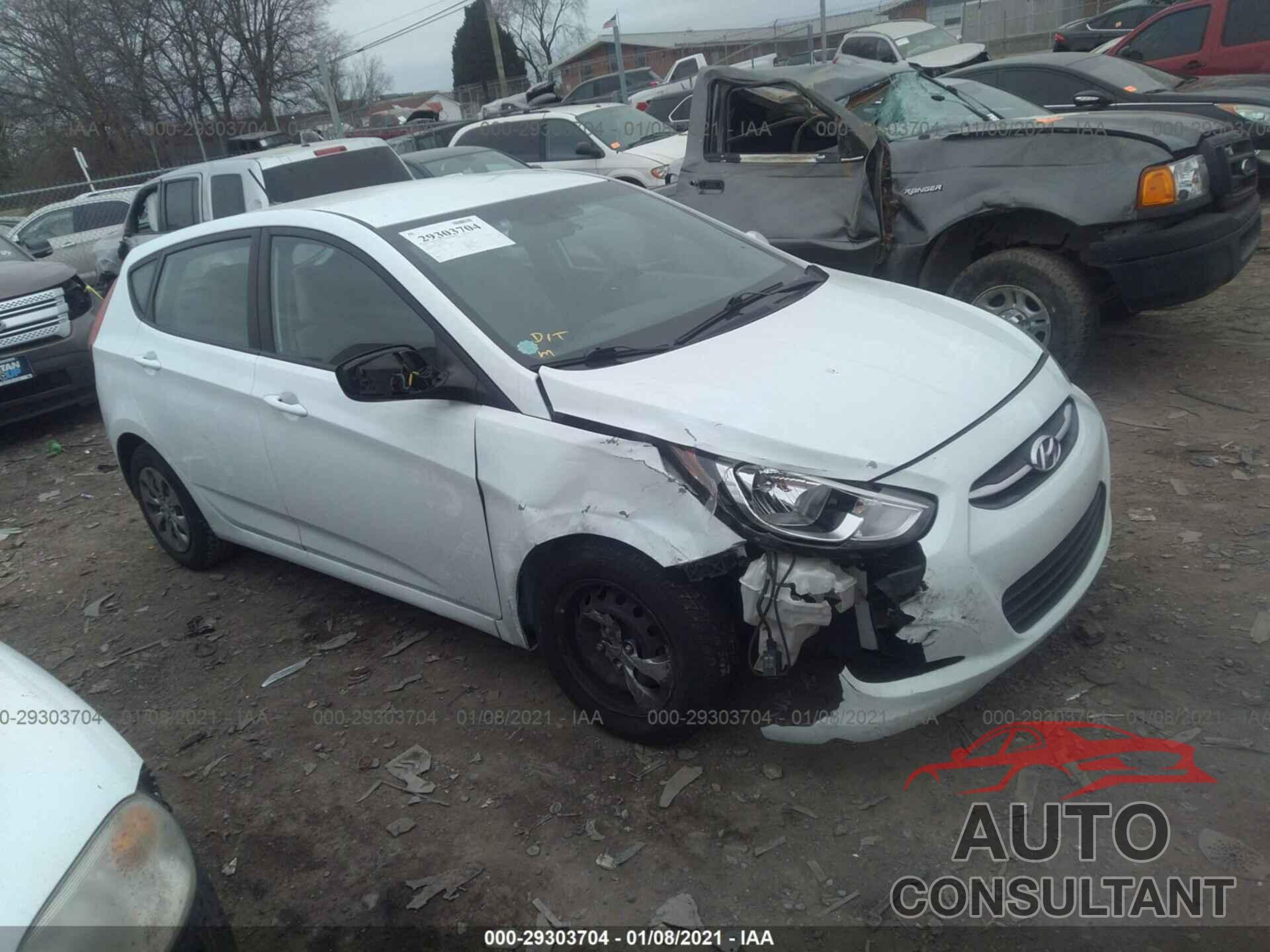 HYUNDAI ACCENT 2016 - KMHCT5AE4GU283464