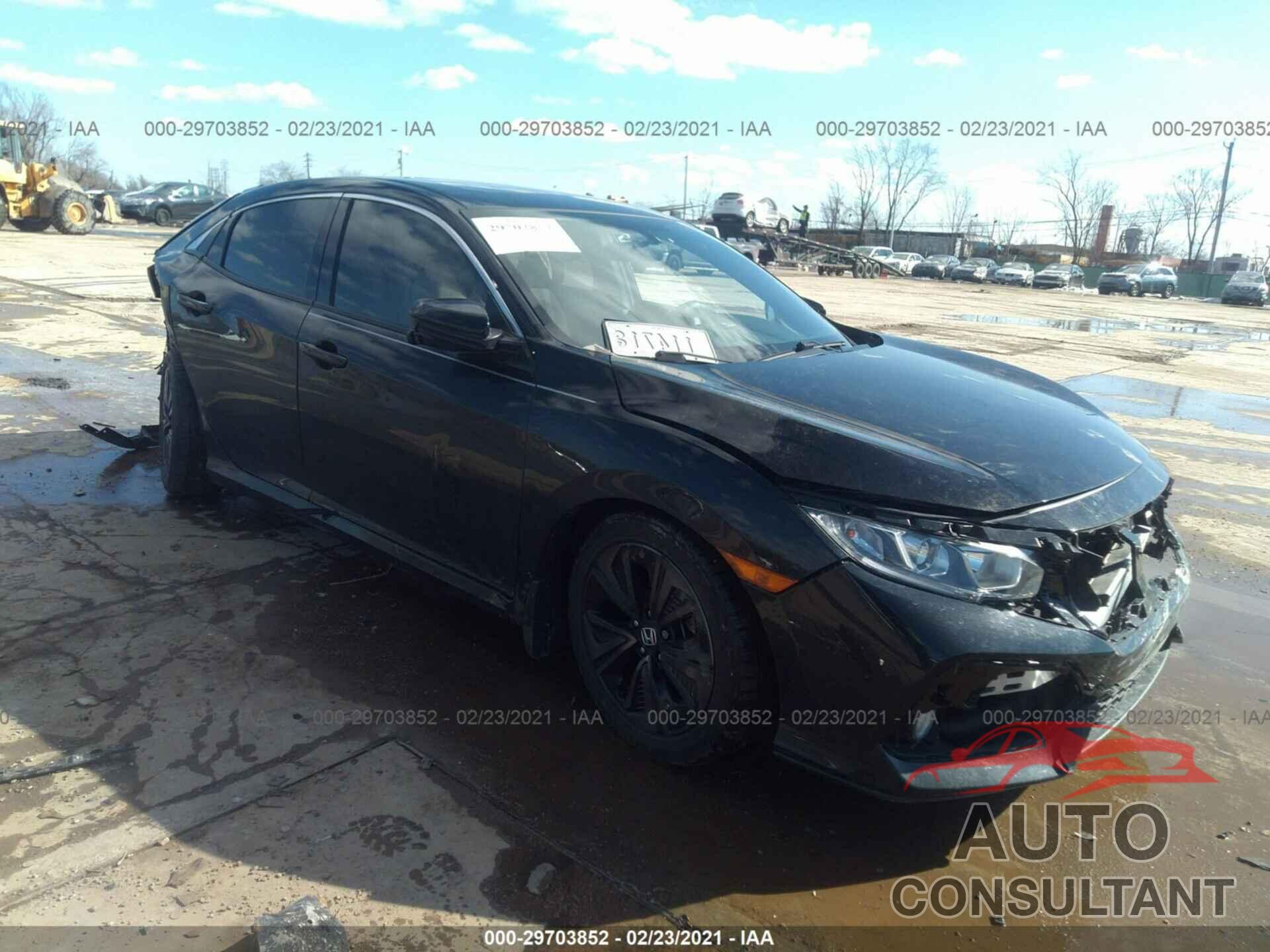 HONDA CIVIC HATCHBACK 2018 - SHHFK7H55JU431237