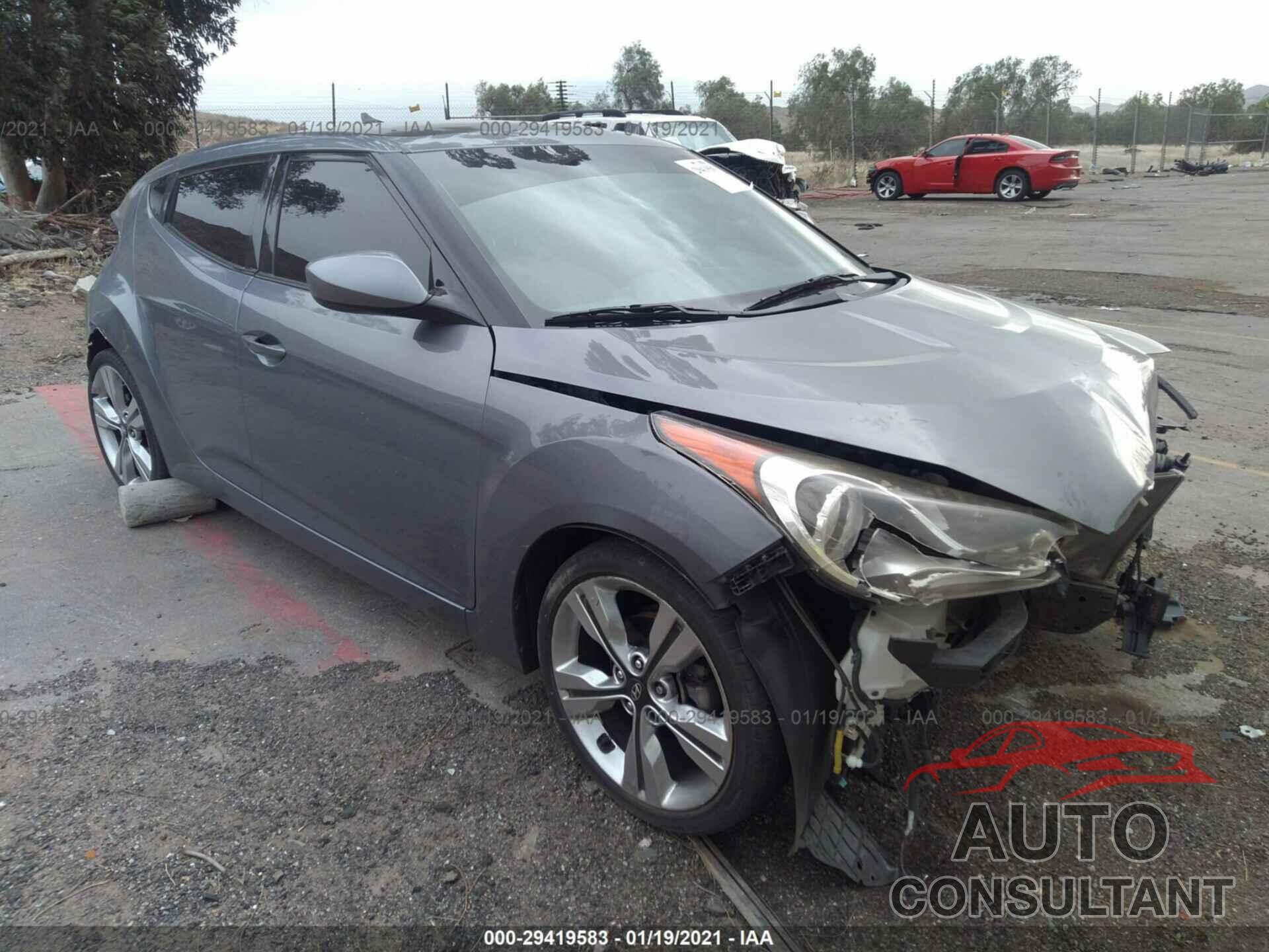 HYUNDAI VELOSTER 2016 - KMHTC6AD2GU289454