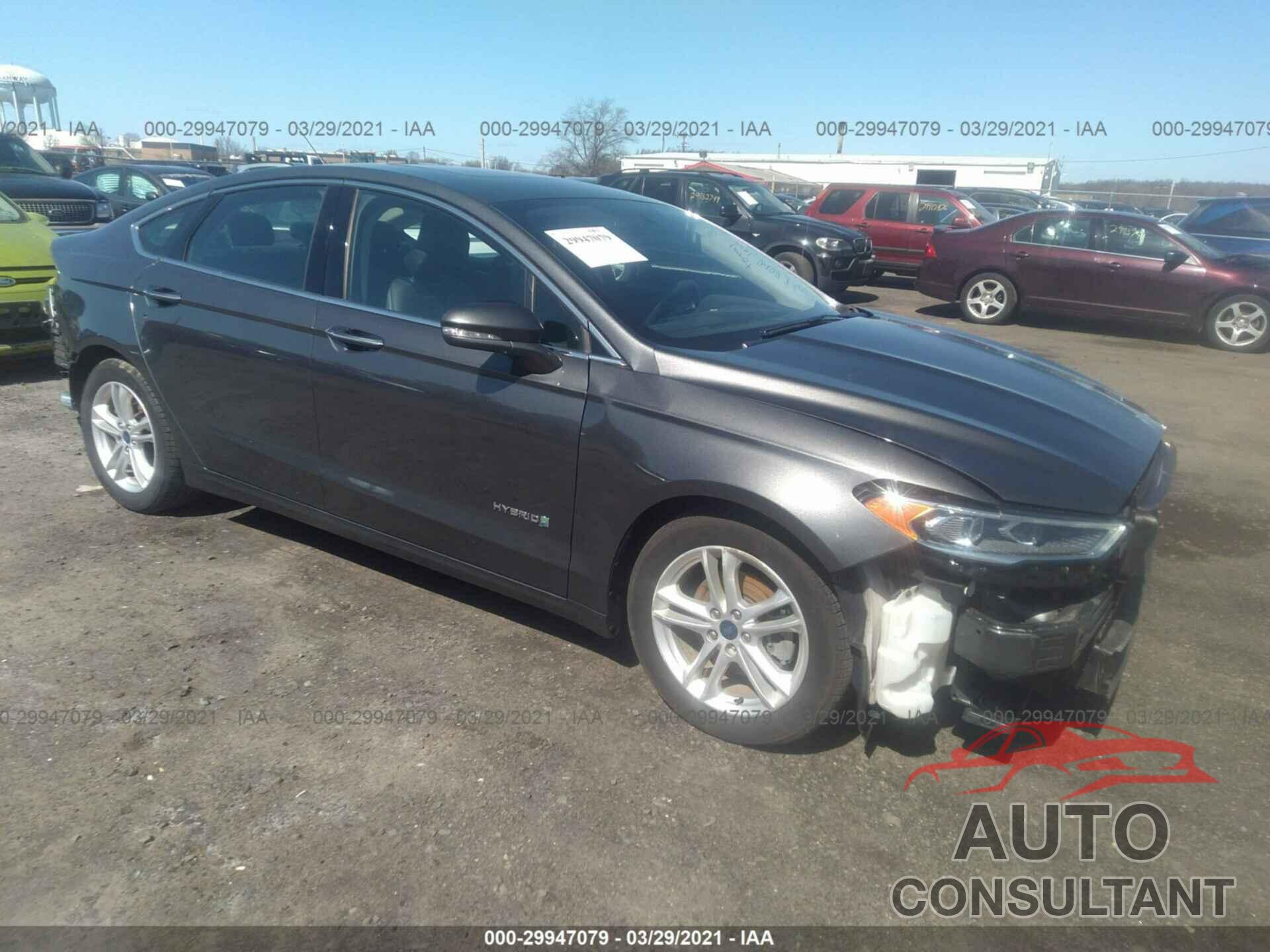 FORD FUSION HYBRID 2018 - 3FA6P0LU8JR264434