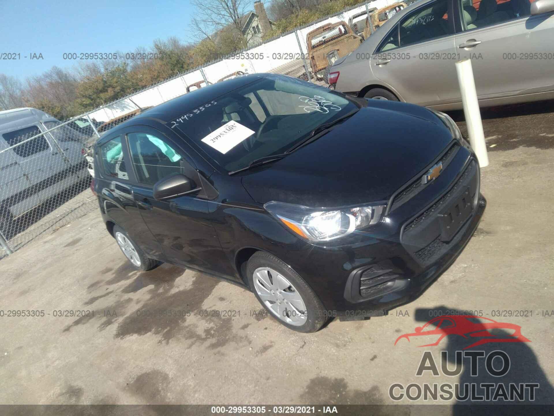 CHEVROLET SPARK 2017 - KL8CB6SA4HC765330
