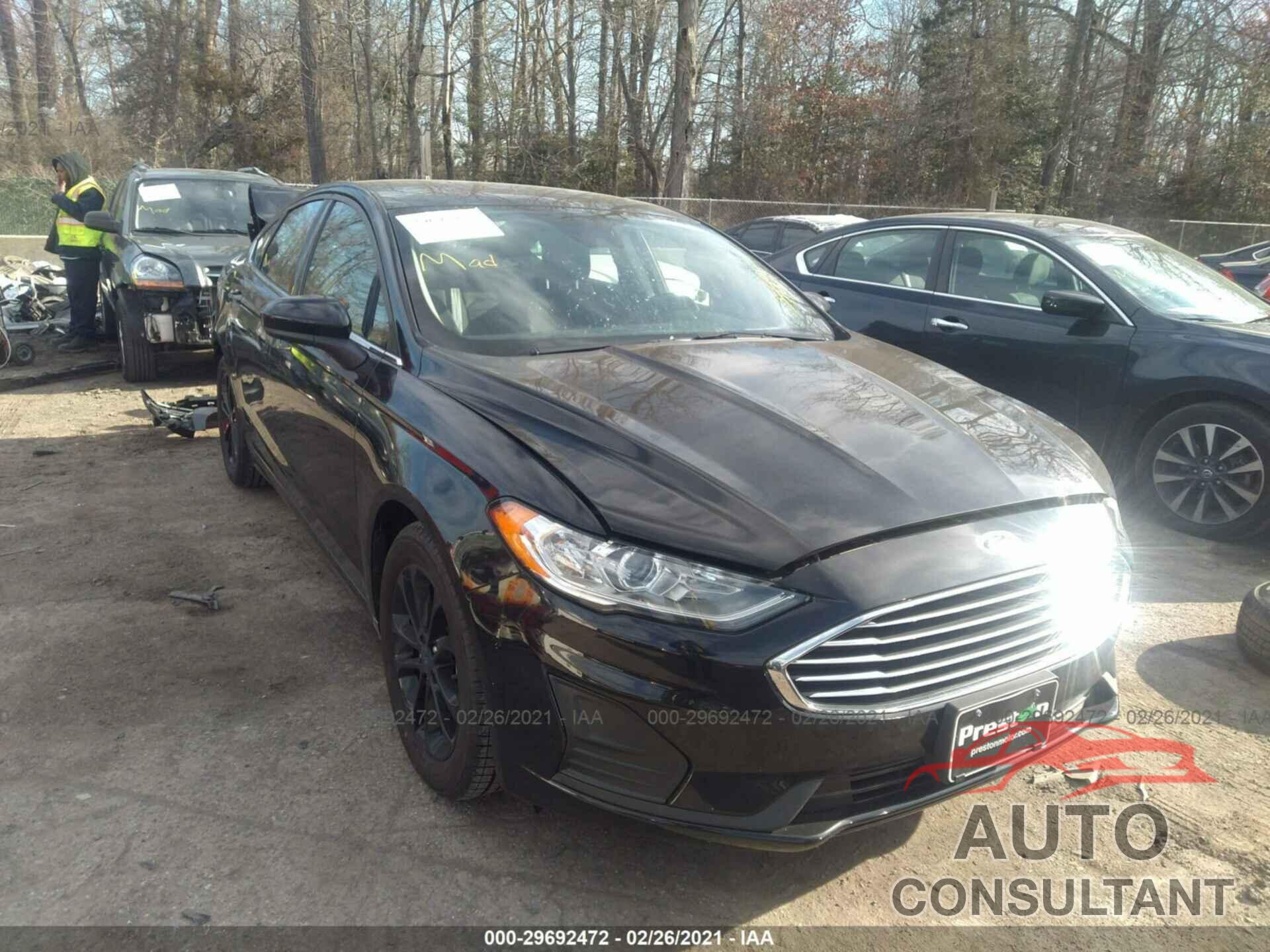 FORD FUSION 2020 - 3FA6P0HD8LR122953