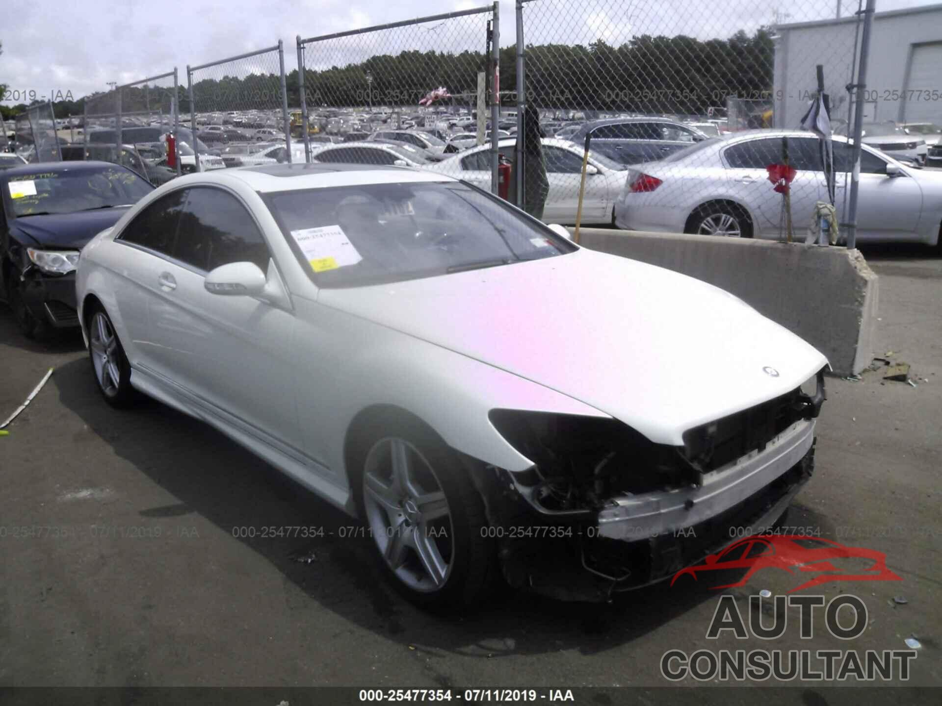 MERCEDES-BENZ CL-CLASS 2009 - WDDEJ86X49A021369