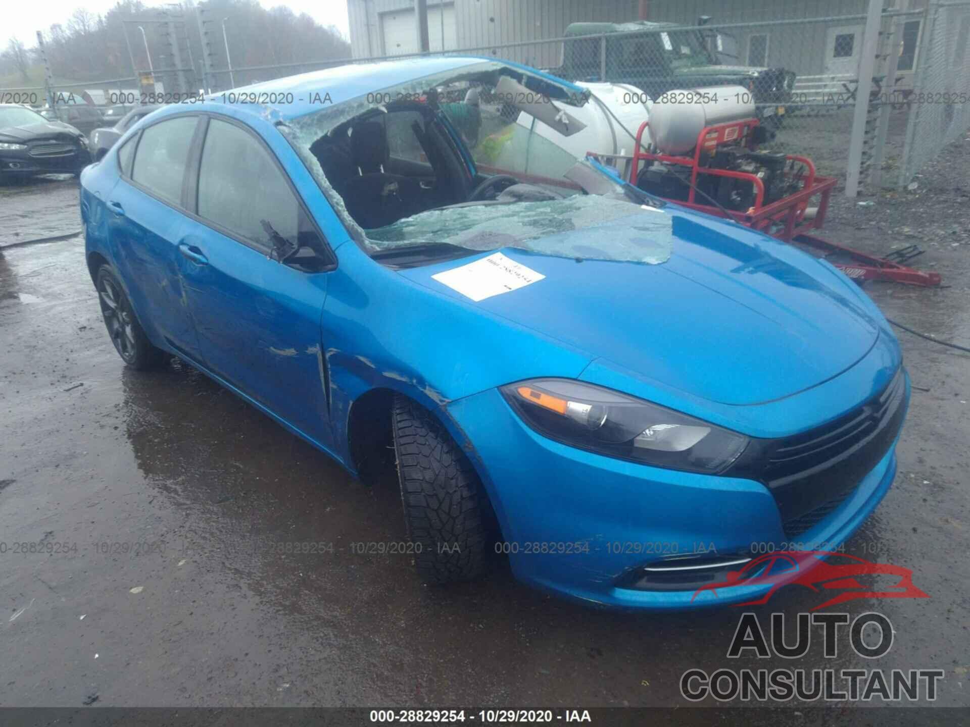 DODGE DART 2016 - 1C3CDFAA0GD736441