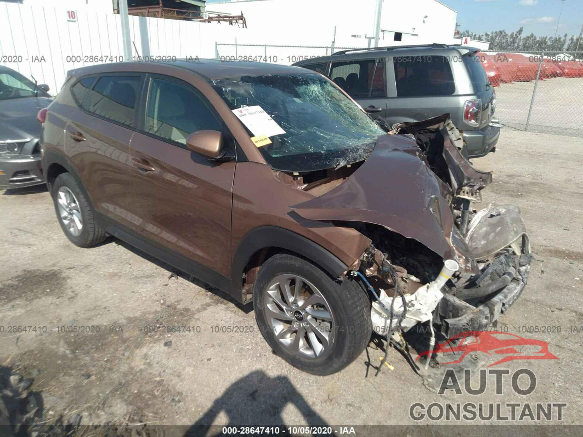 HYUNDAI TUCSON 2017 - KM8J23A48HU525342