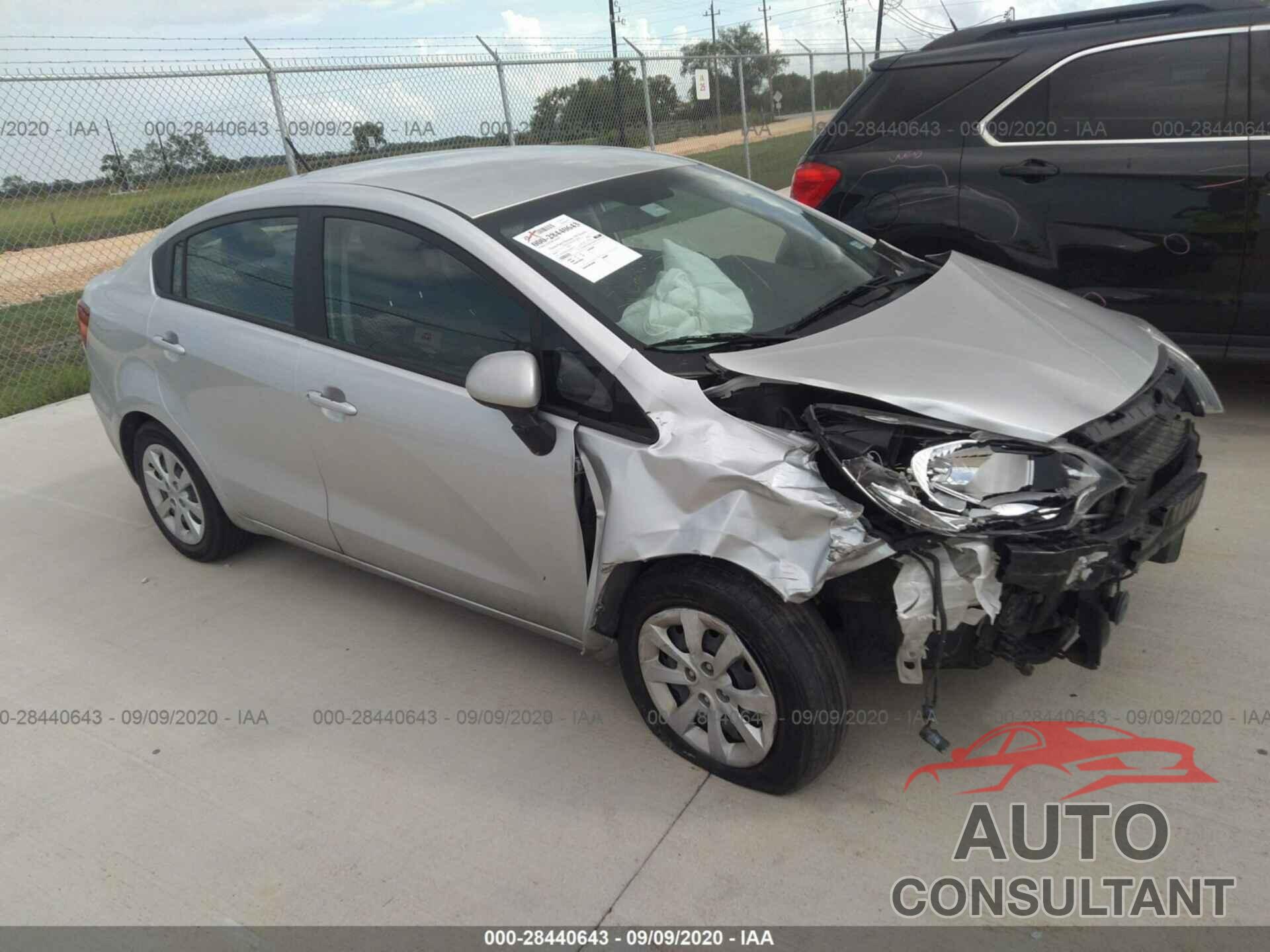 KIA RIO 2016 - KNADM4A3XG6641957