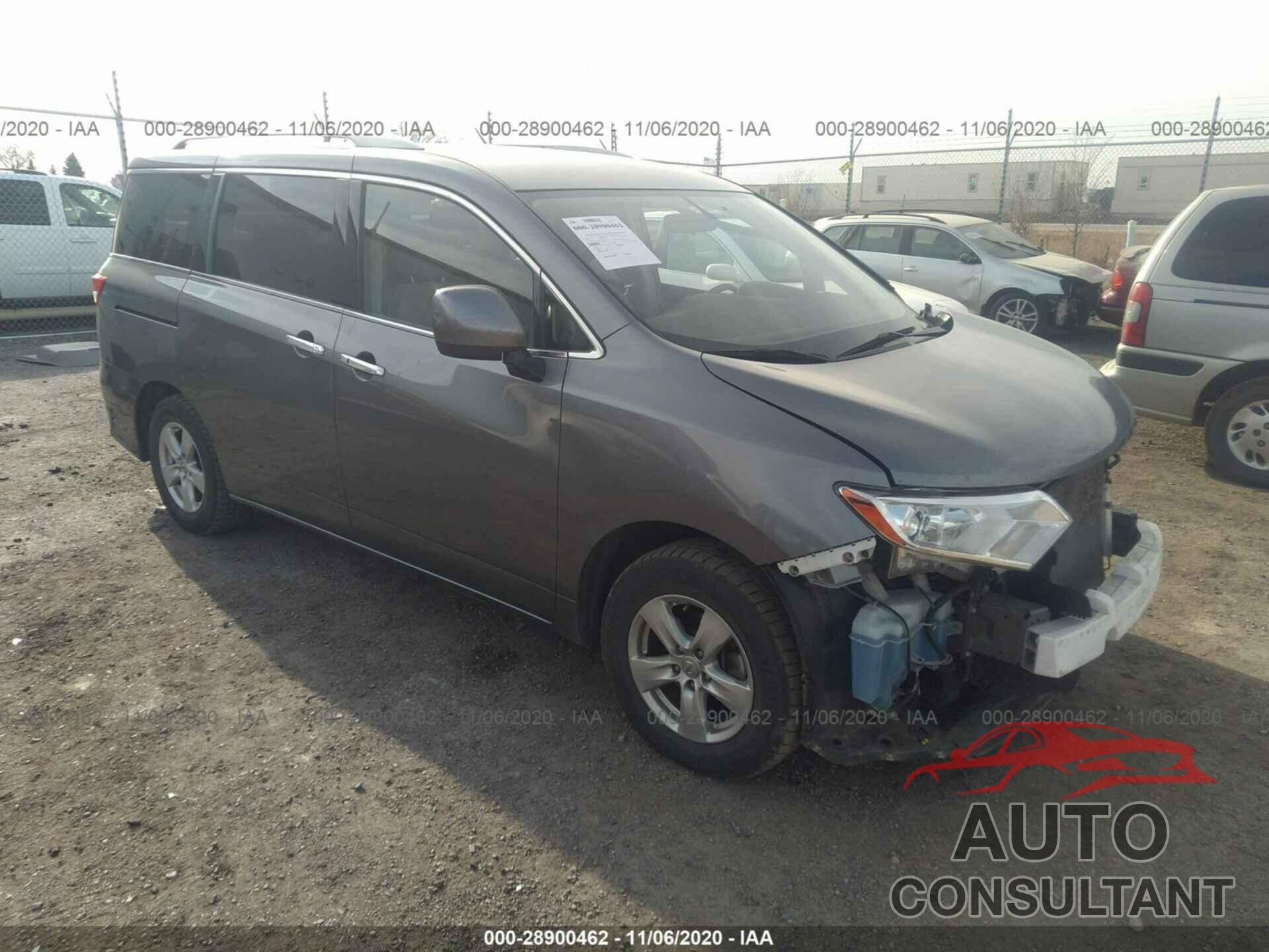 NISSAN QUEST 2017 - JN8AE2KP8H9167312