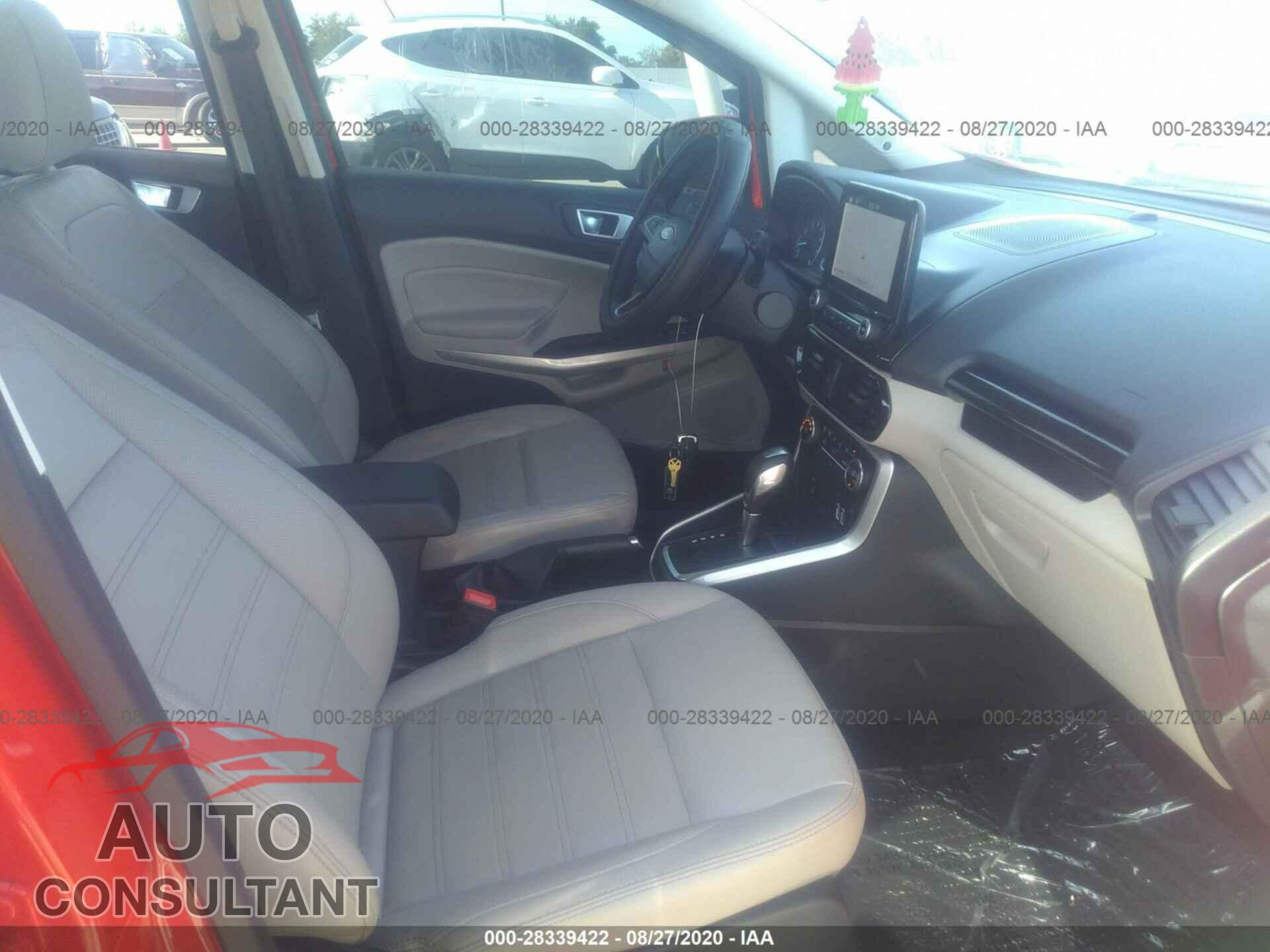 FORD ECOSPORT 2019 - MAJ6S3KL2KC302989