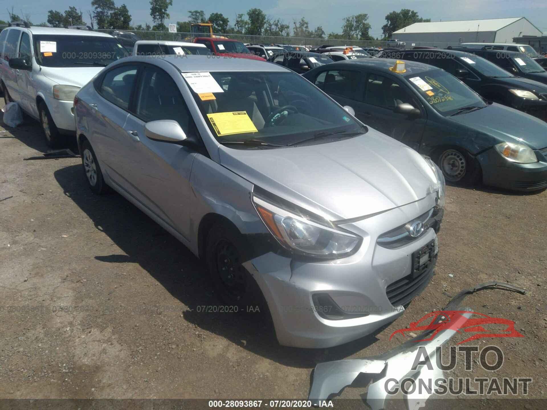 Hyundai Accent 2017 - KMHCT4AE4HU292970