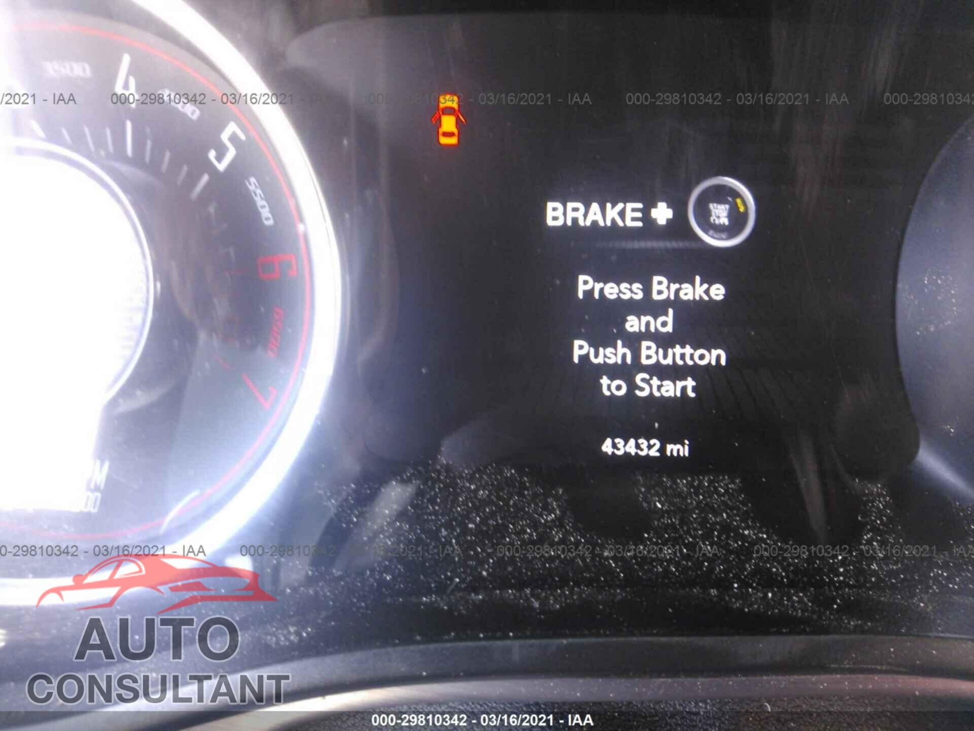 DODGE CHALLENGER 2016 - 2C3CDZFJ6GH337921