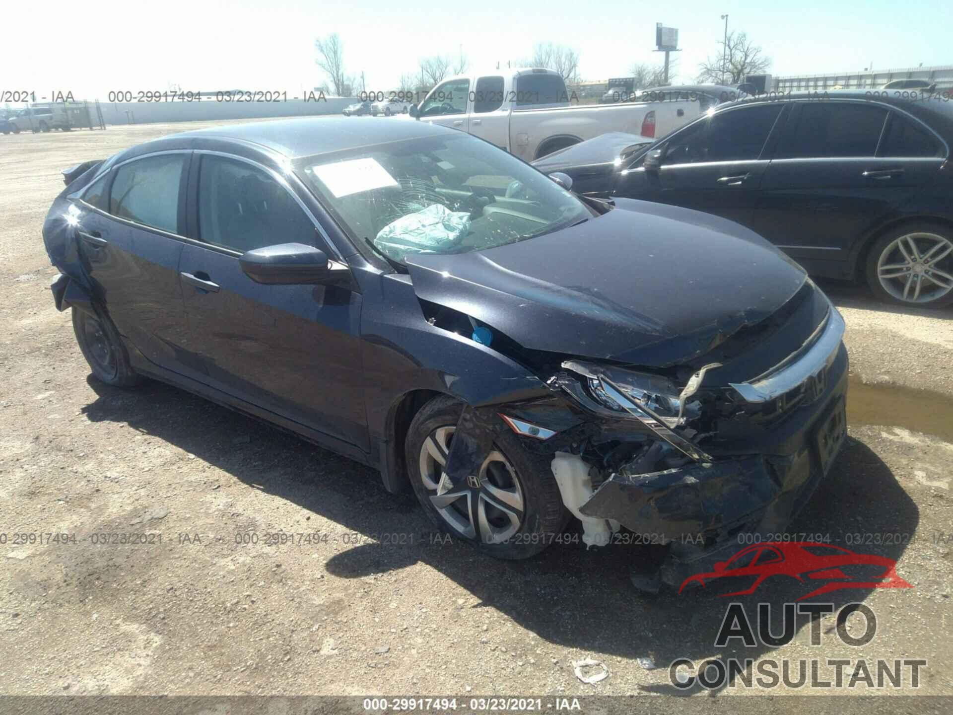 HONDA CIVIC SEDAN 2016 - 19XFC2F53GE079570