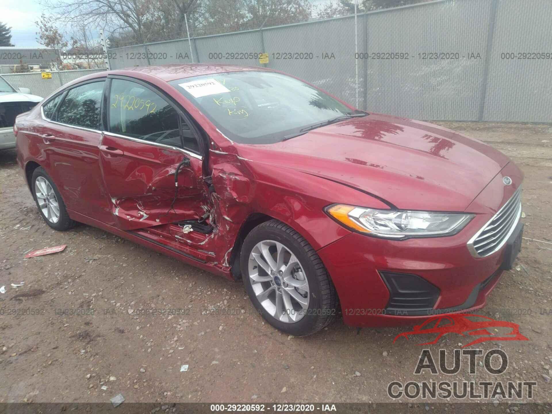 FORD FUSION HYBRID 2020 - 3FA6P0LU7LR123115