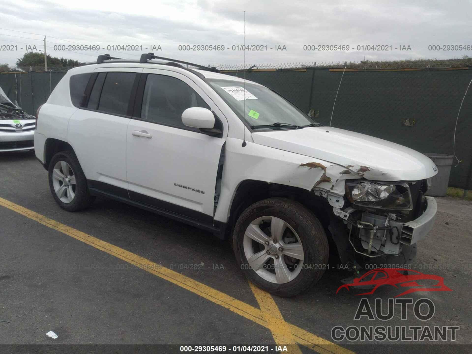 JEEP COMPASS 2016 - 1C4NJDEB1GD758579