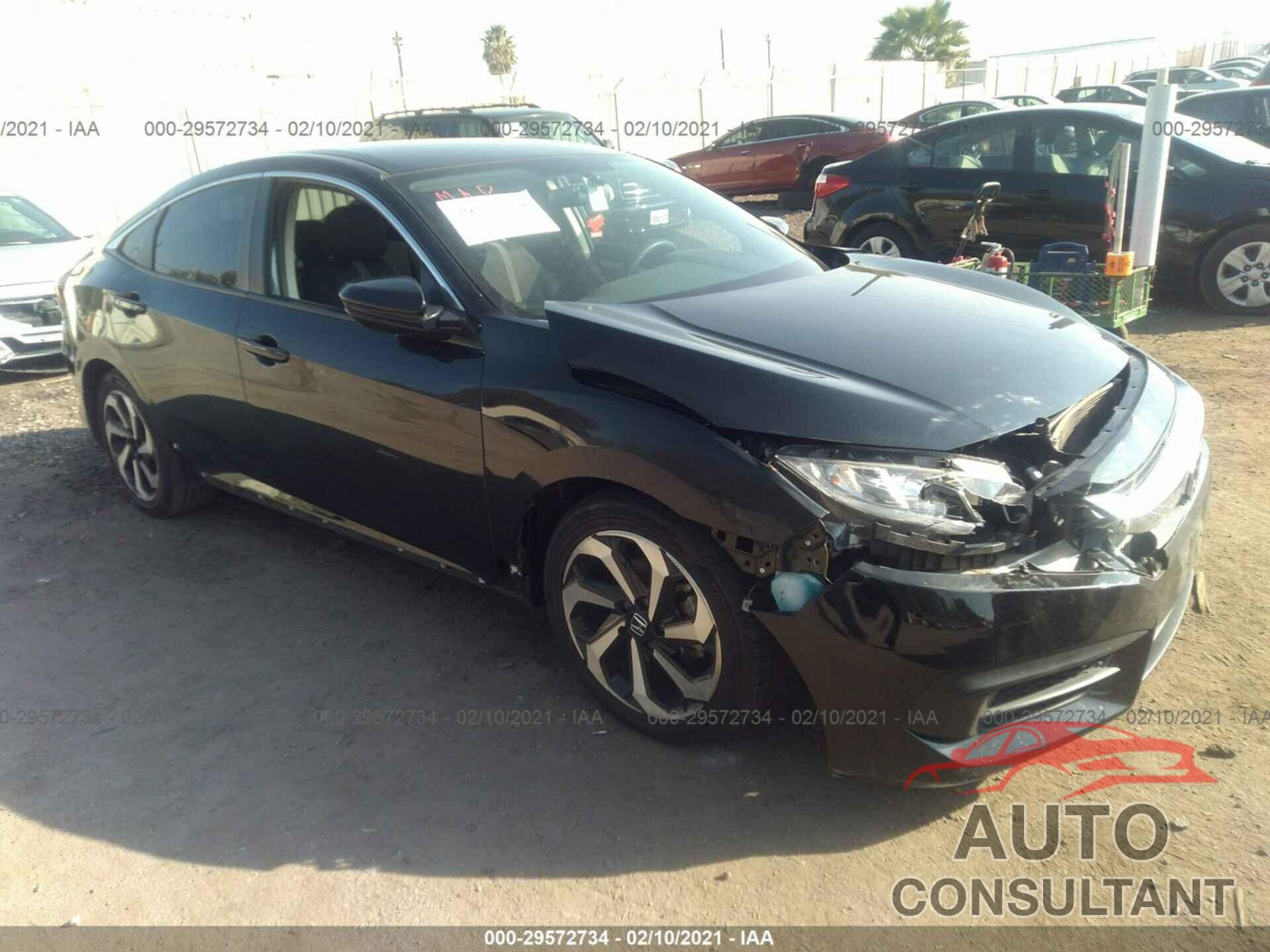 HONDA CIVIC SEDAN 2016 - 19XFC2F50GE043481