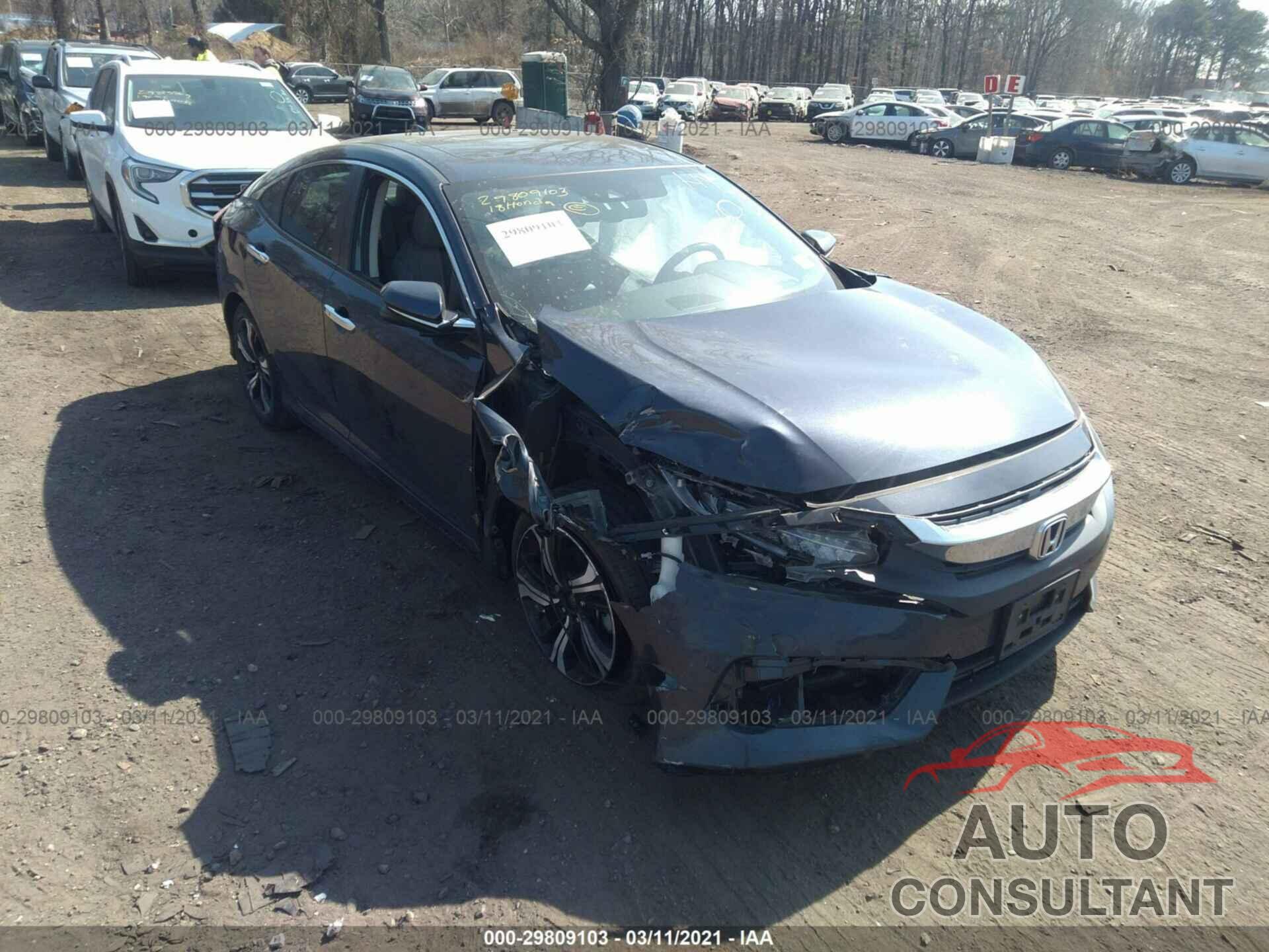 HONDA CIVIC SEDAN 2018 - 19XFC1F92JE200528