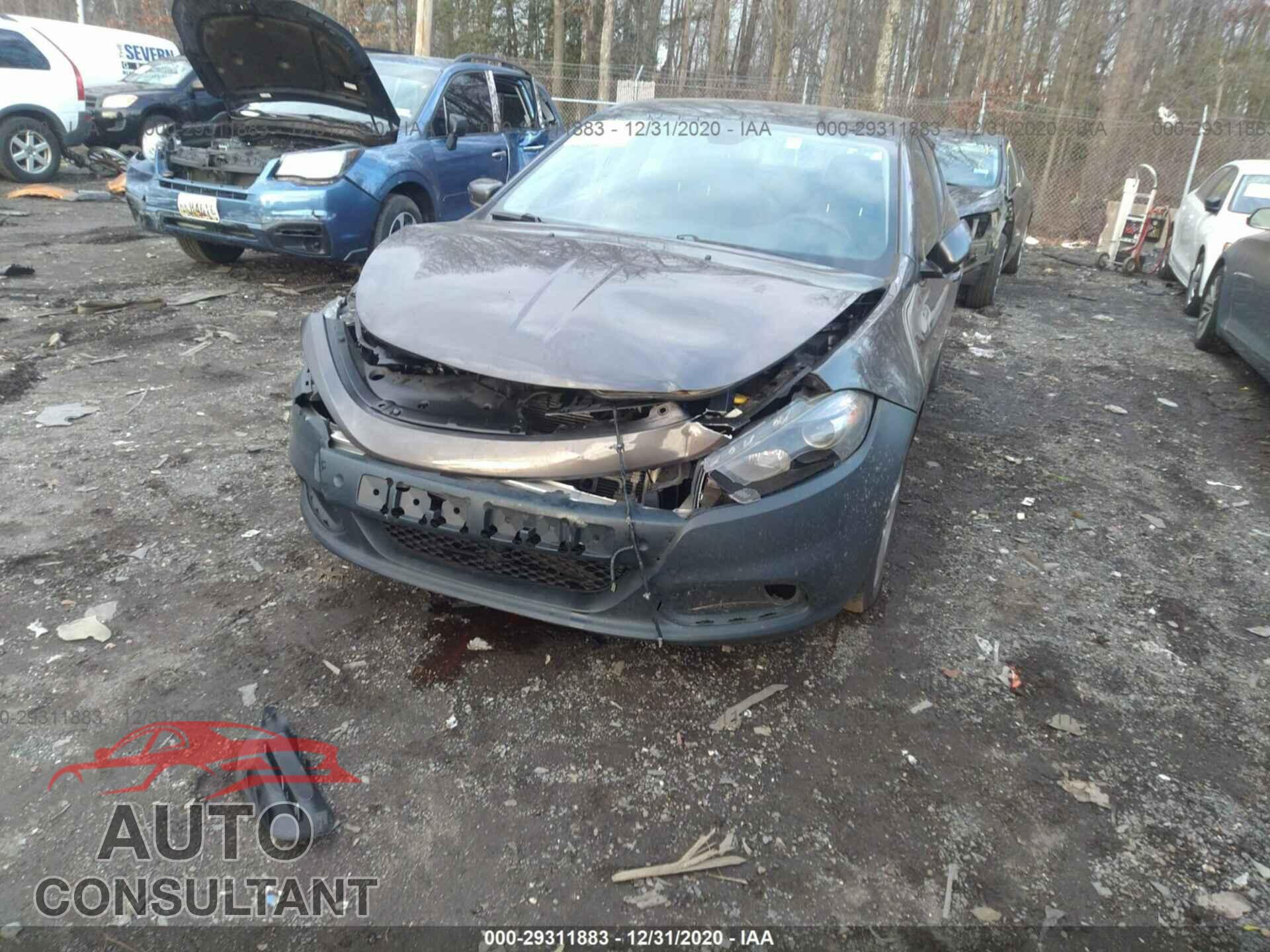 DODGE DART 2016 - 1C3CDFBBXGD564037
