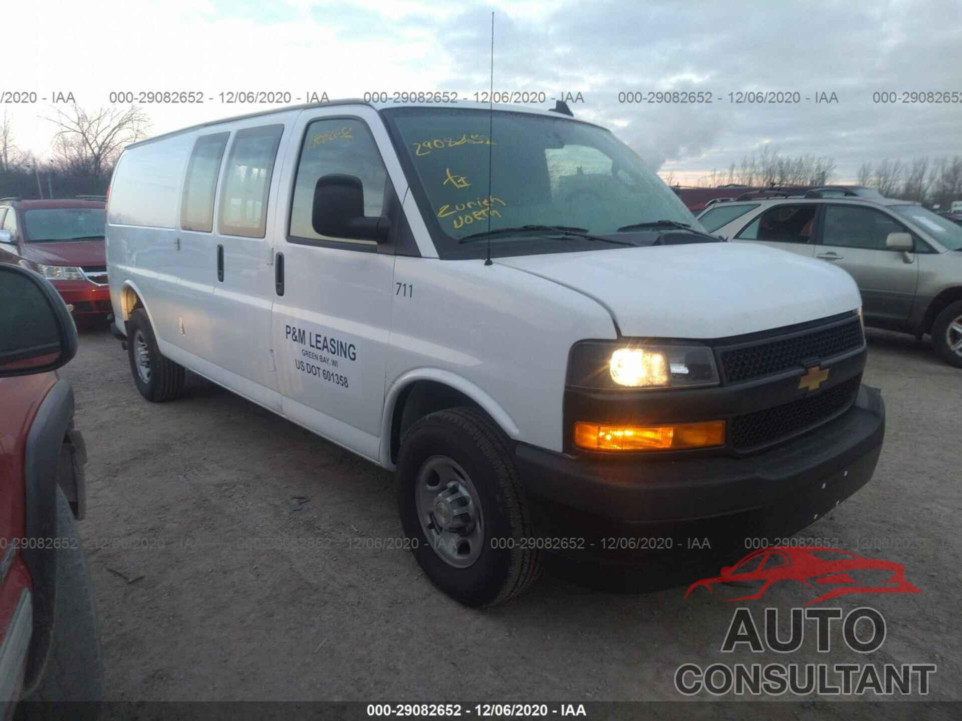 CHEVROLET EXPRESS CARGO VAN 2020 - 1GCZGHFG3L1256878