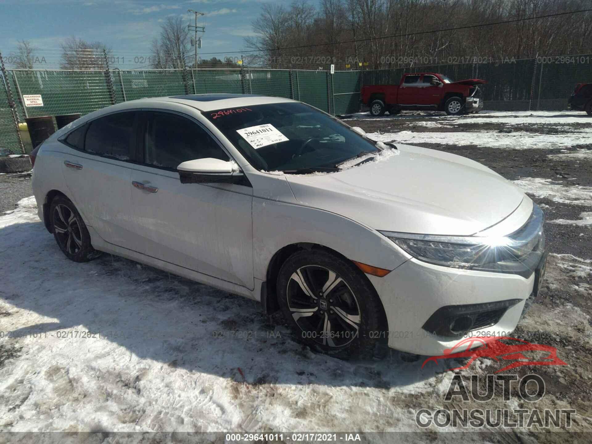 HONDA CIVIC SEDAN 2016 - 19XFC1F92GE038473