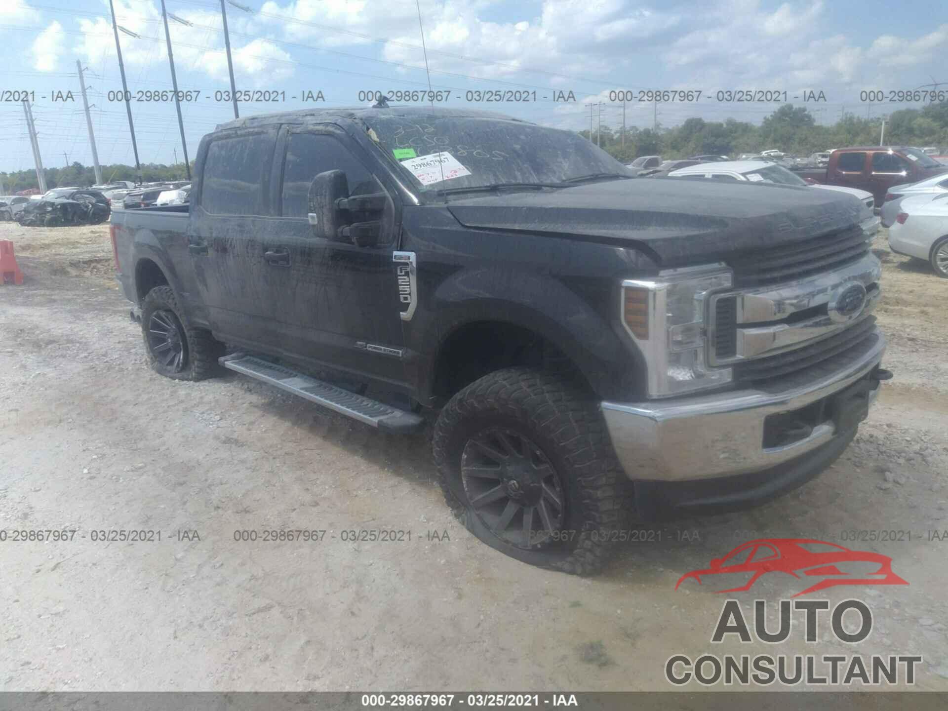 FORD SUPER DUTY F-250 SRW 2019 - 1FT7W2BT0KEE99601