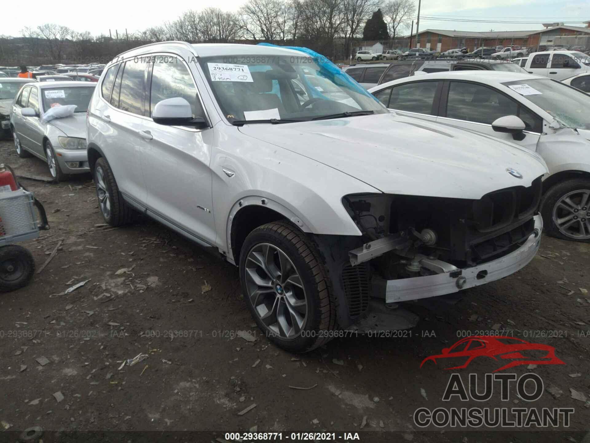 BMW X3 2017 - 5UXWX9C50H0T08748