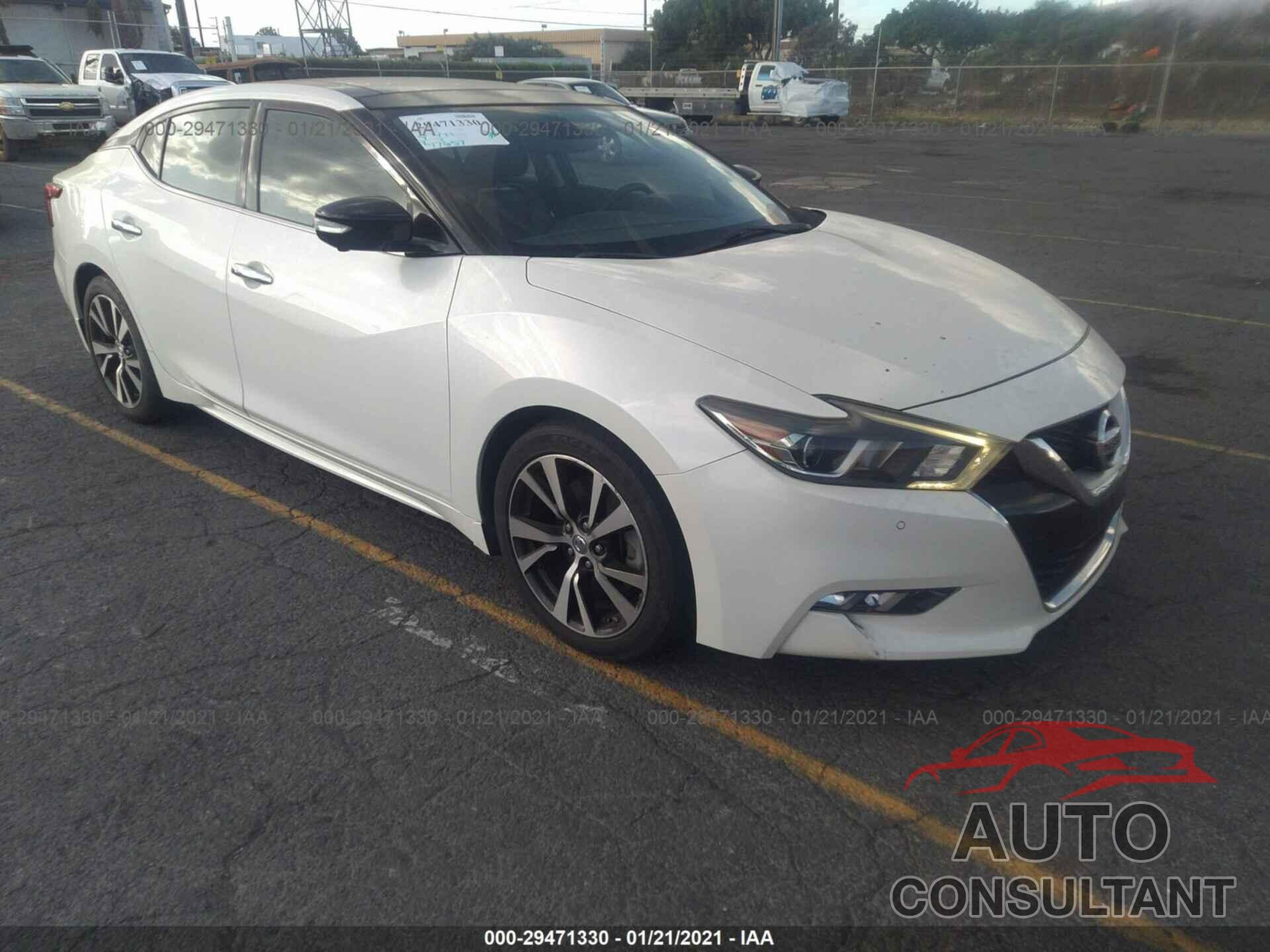 NISSAN MAXIMA 2016 - 1N4AA6AP0GC405869