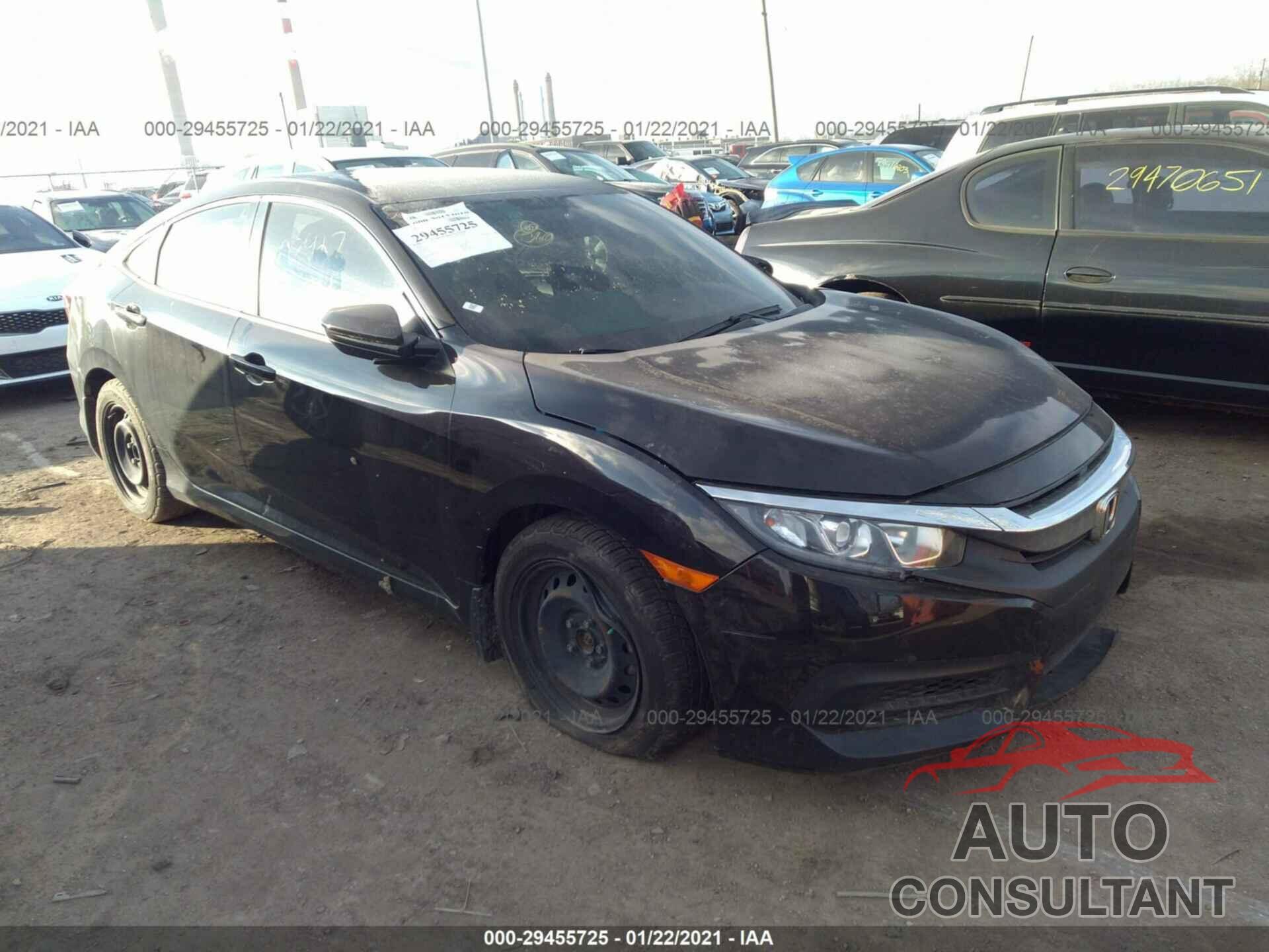 HONDA CIVIC SEDAN 2016 - 19XFC2F55GE098427