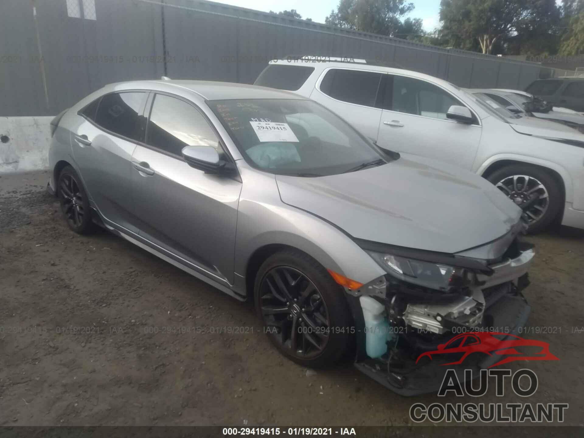 HONDA CIVIC HATCHBACK 2020 - SHHFK7H49LU409462