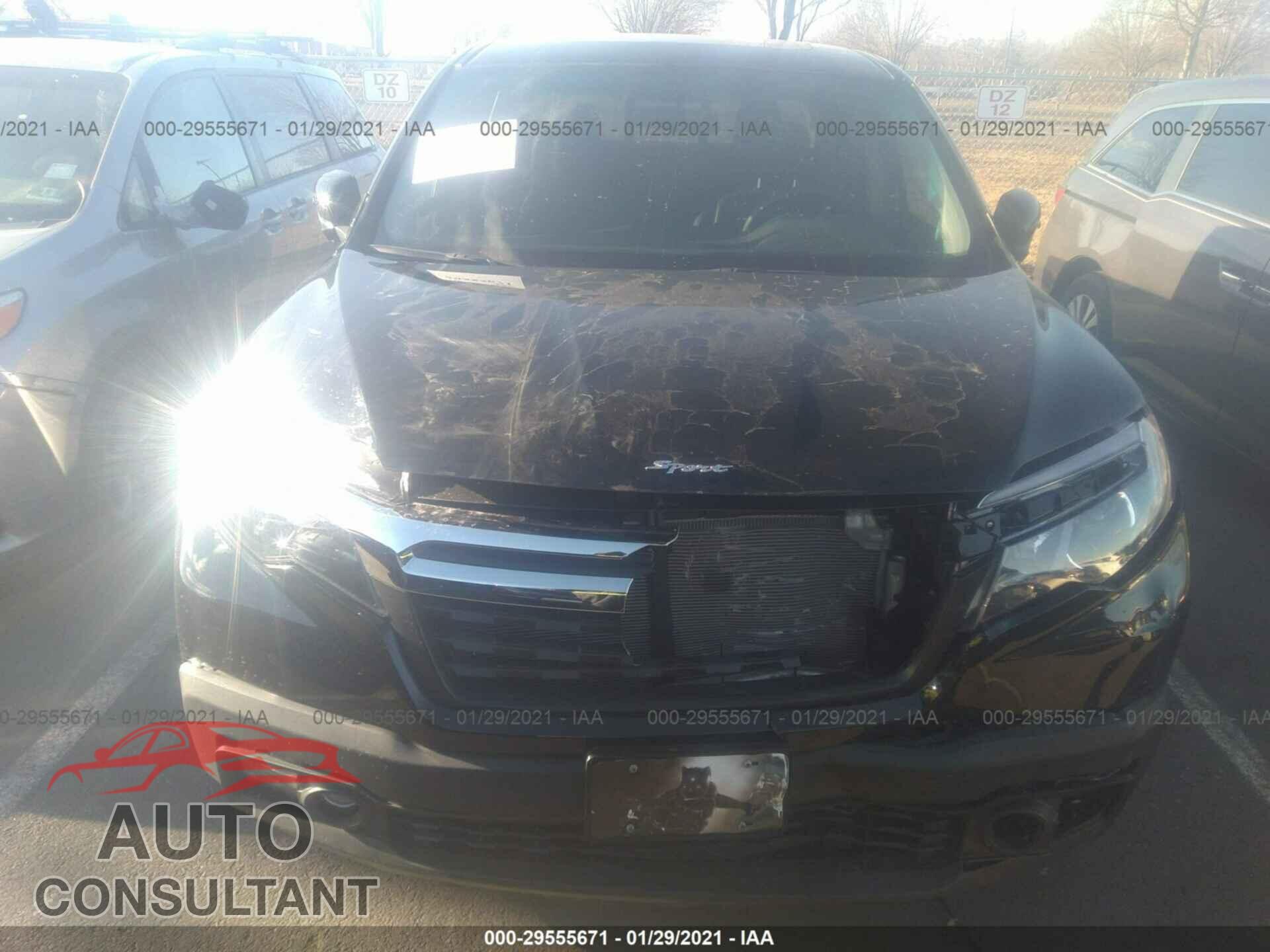 HONDA RIDGELINE 2019 - 5FPYK2F53KB007788