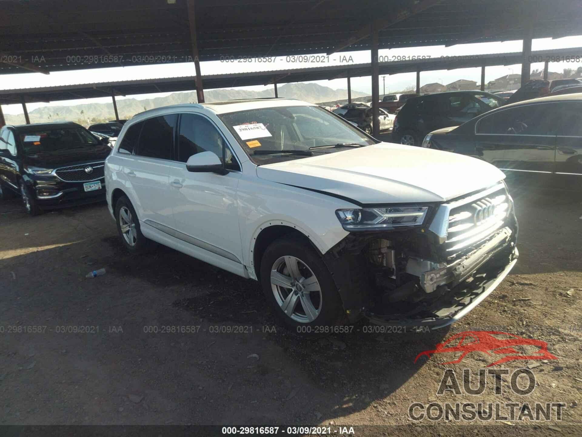 AUDI Q7 2019 - WA1AHAF72KD022451