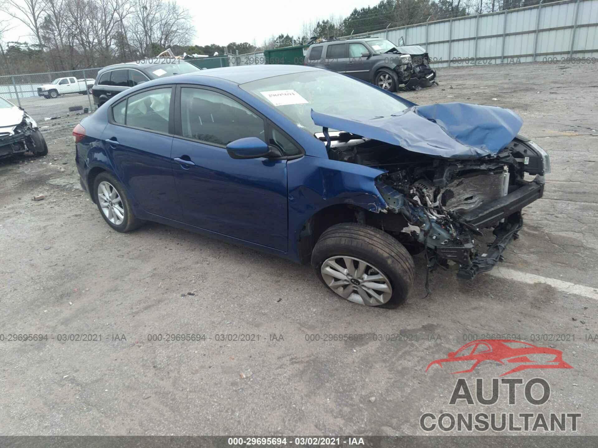 KIA FORTE 2017 - 3KPFL4A71HE149363