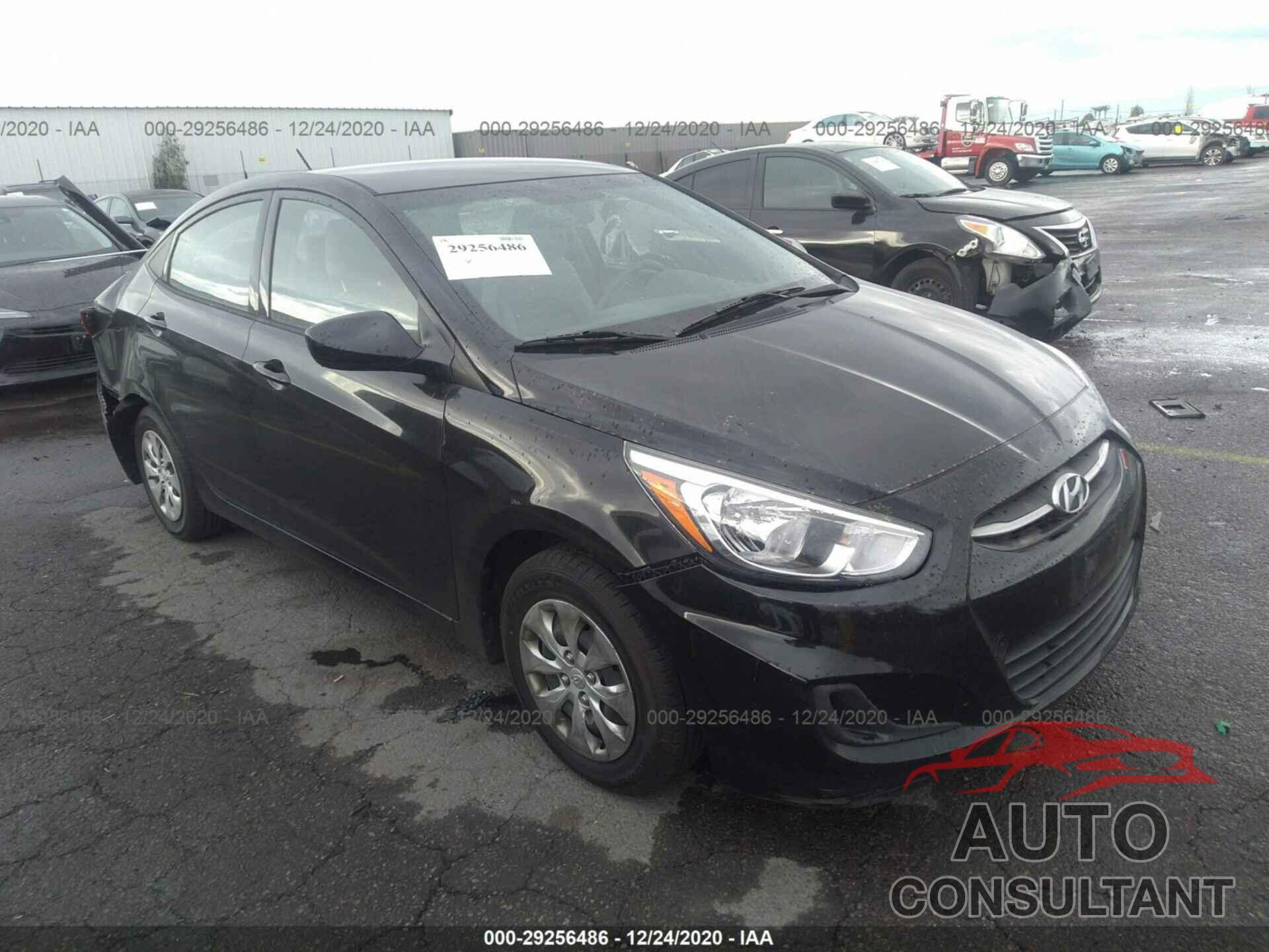 HYUNDAI ACCENT 2016 - KMHCT4AEXGU066673