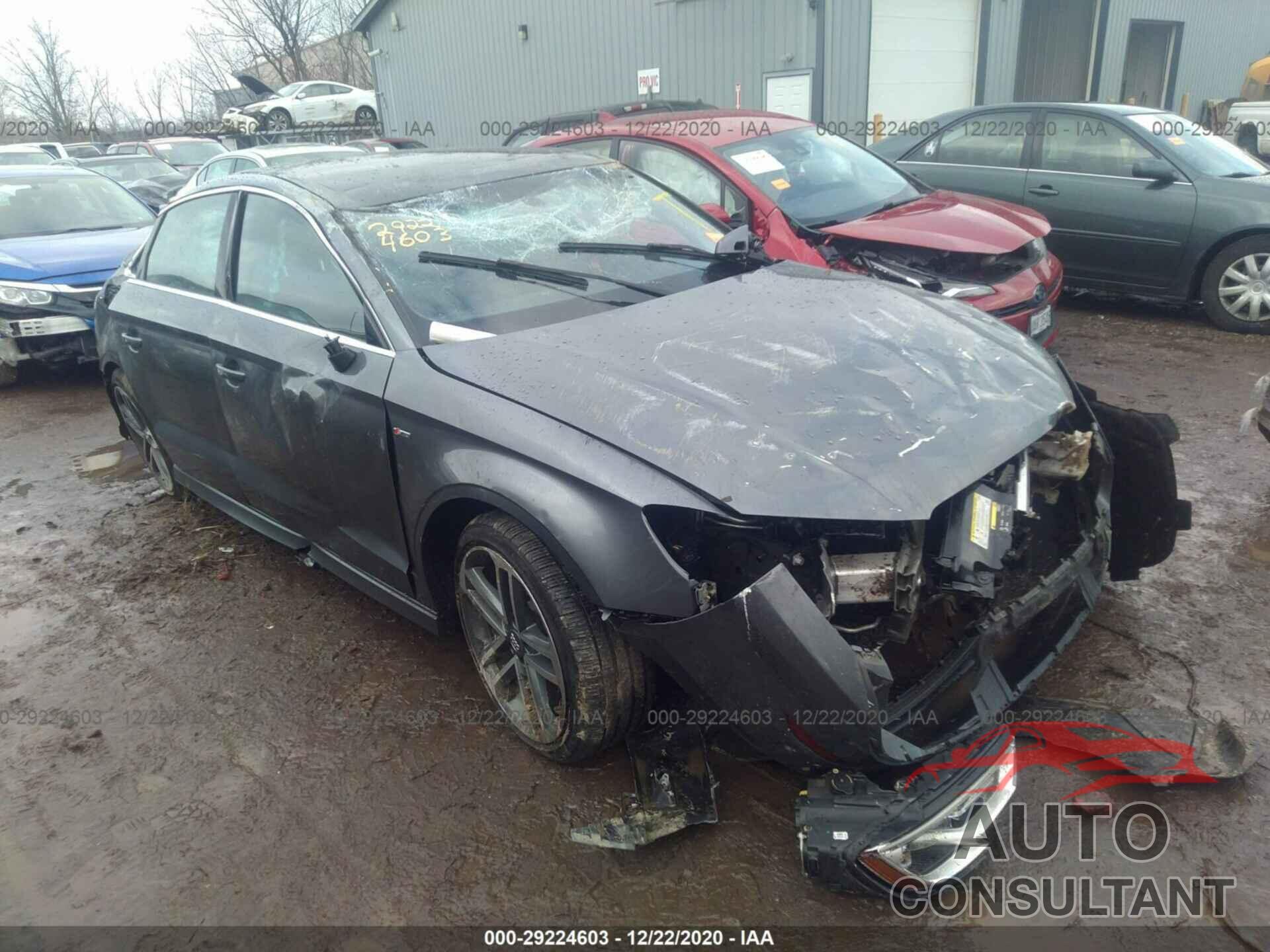 AUDI A3 SEDAN 2017 - WAUJ8GFF5H1030146