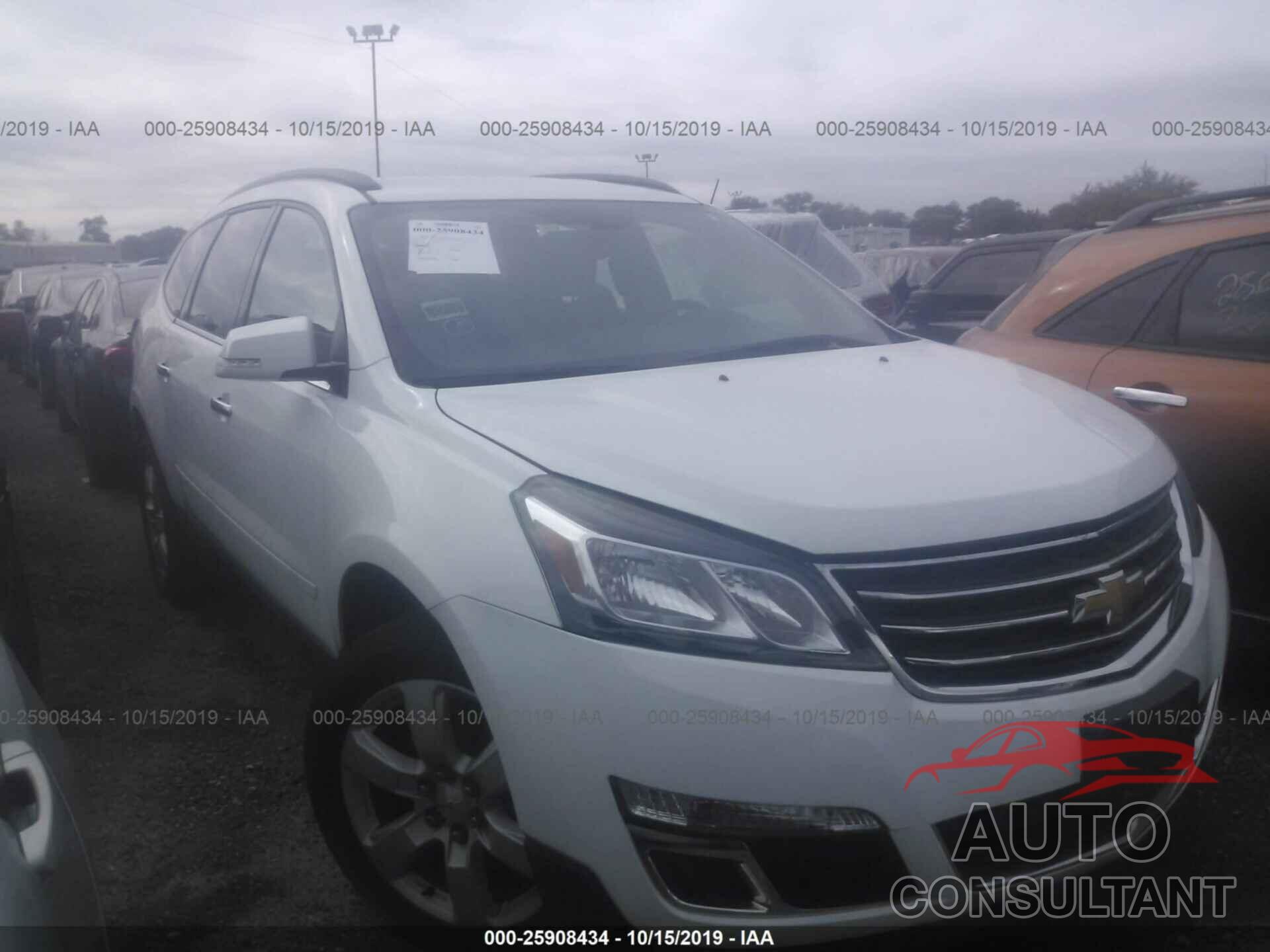 CHEVROLET TRAVERSE 2016 - 1GNKRGKD5GJ119813