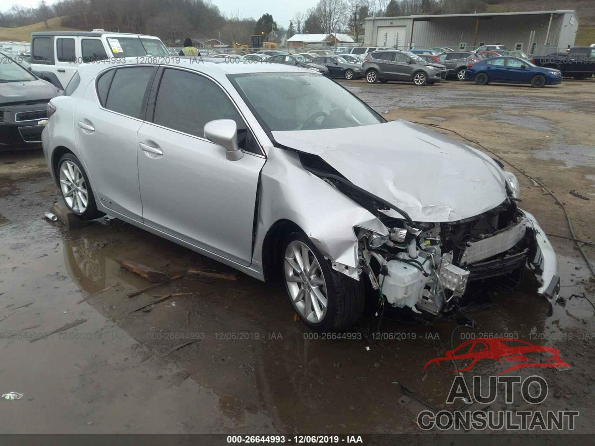 LEXUS CT 2011 - JTHKD5BH1B2041823