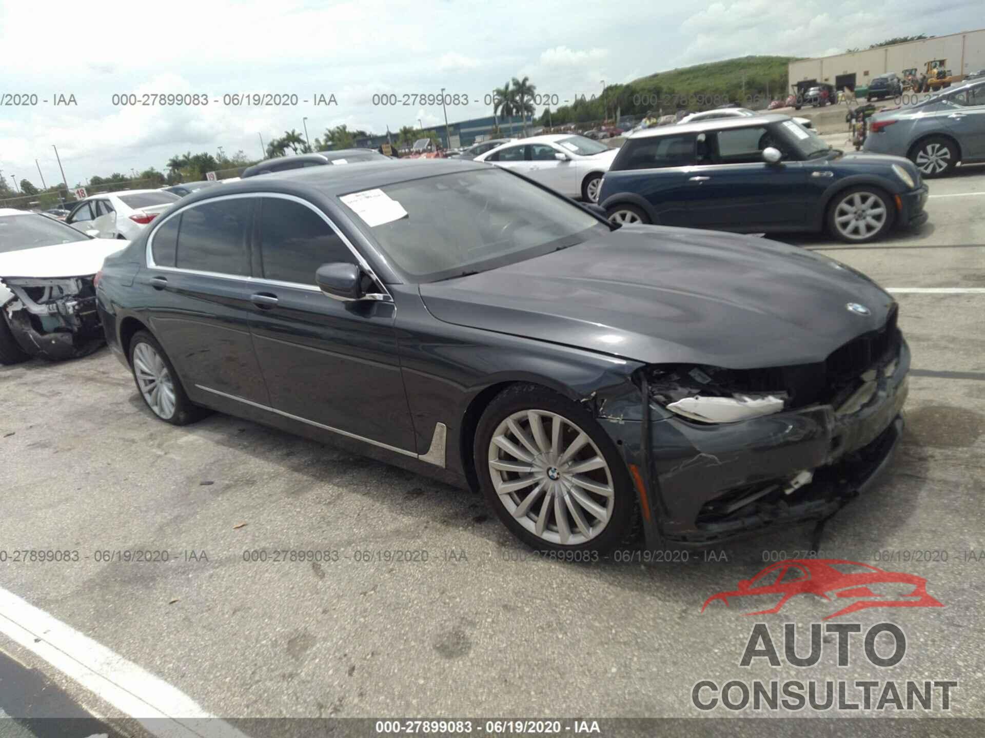 BMW 7 SERIES 2017 - WBA7E2C58HG740074