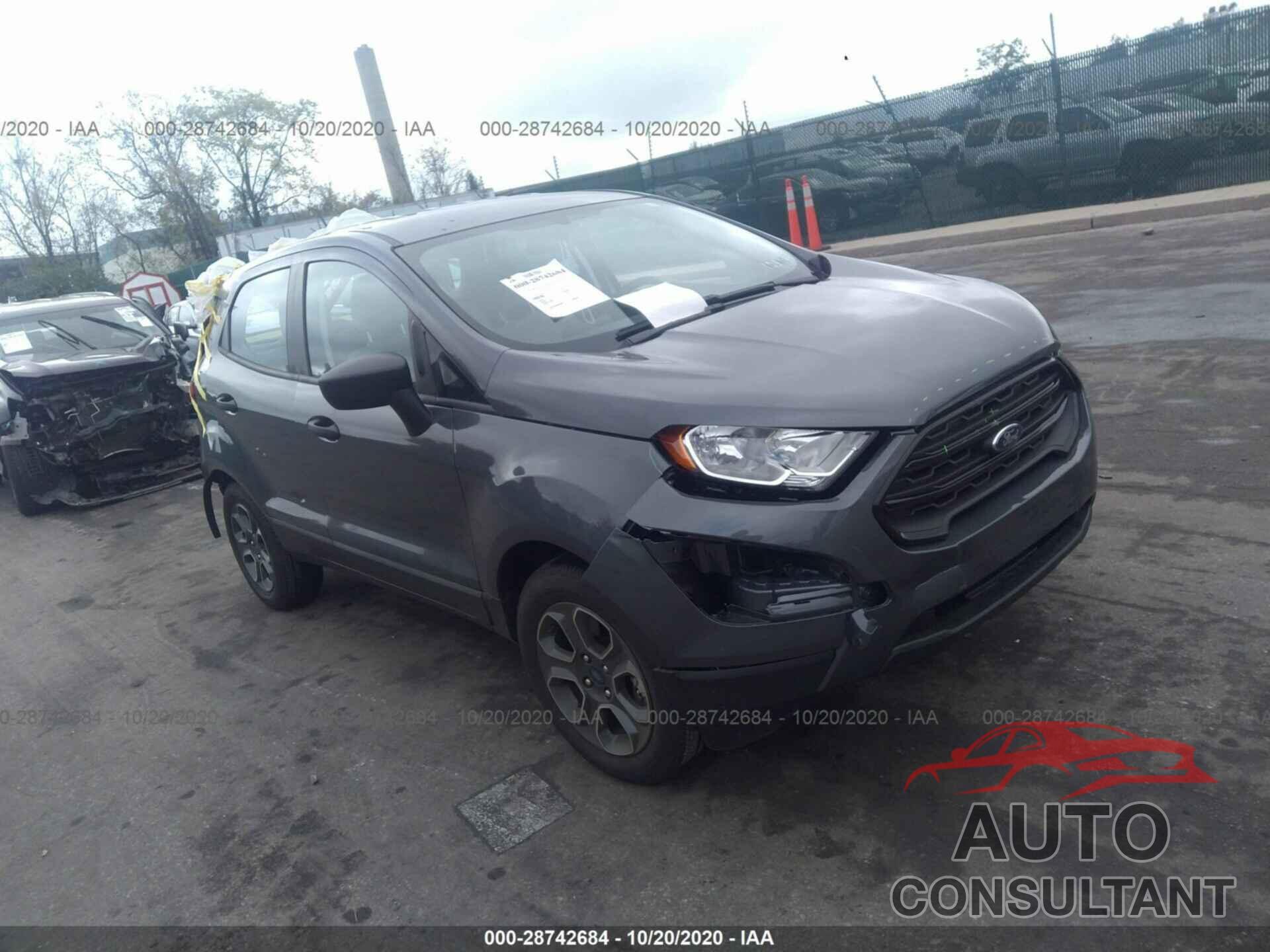 FORD ECOSPORT 2020 - MAJ3S2FE7LC366133