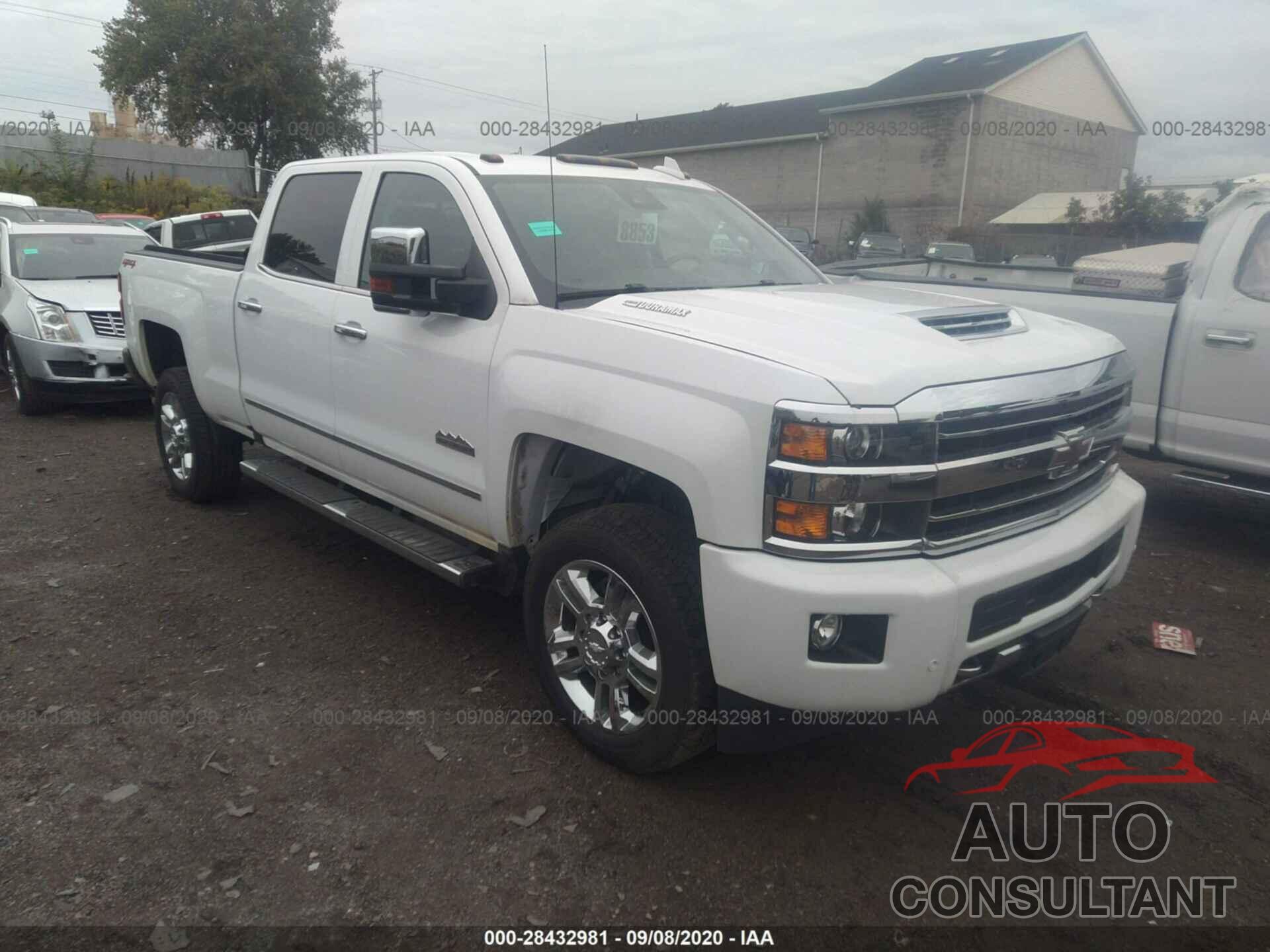 CHEVROLET SILVERADO 2500HD 2018 - 1GC1KXEY4JF227907