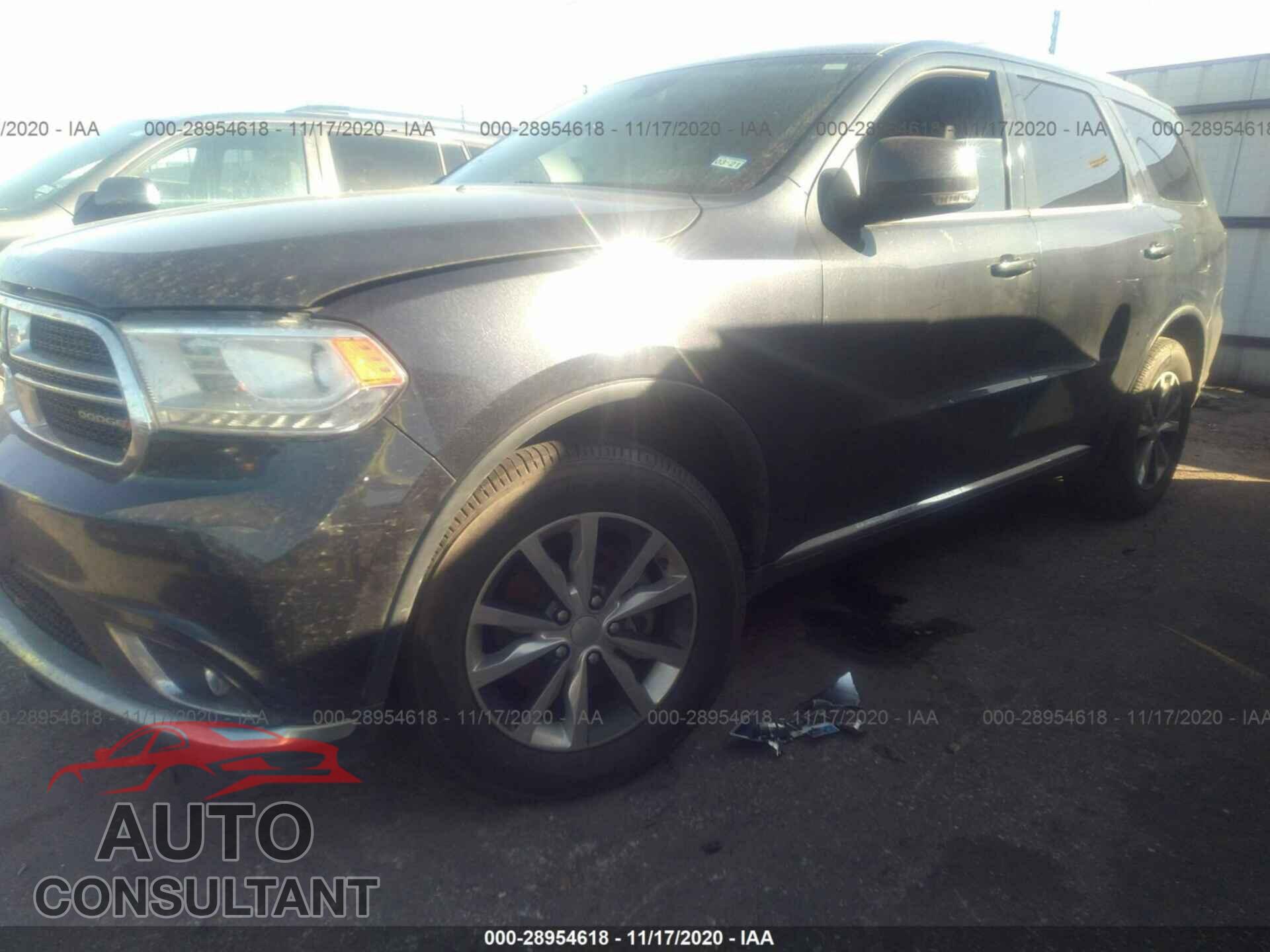 DODGE DURANGO 2016 - 1C4RDHDG7GC373949