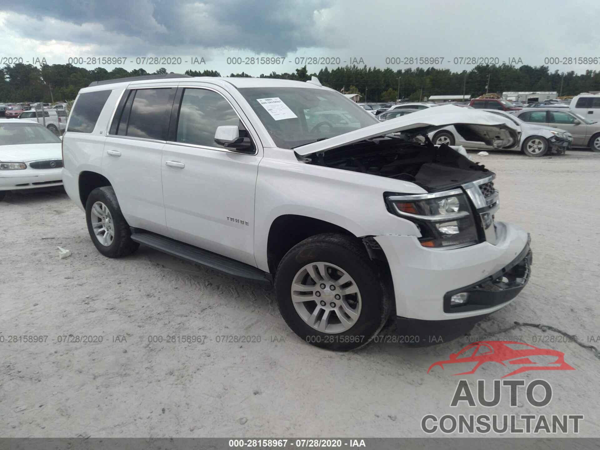 CHEVROLET TAHOE 2018 - 1GNSKBKC6JR295602