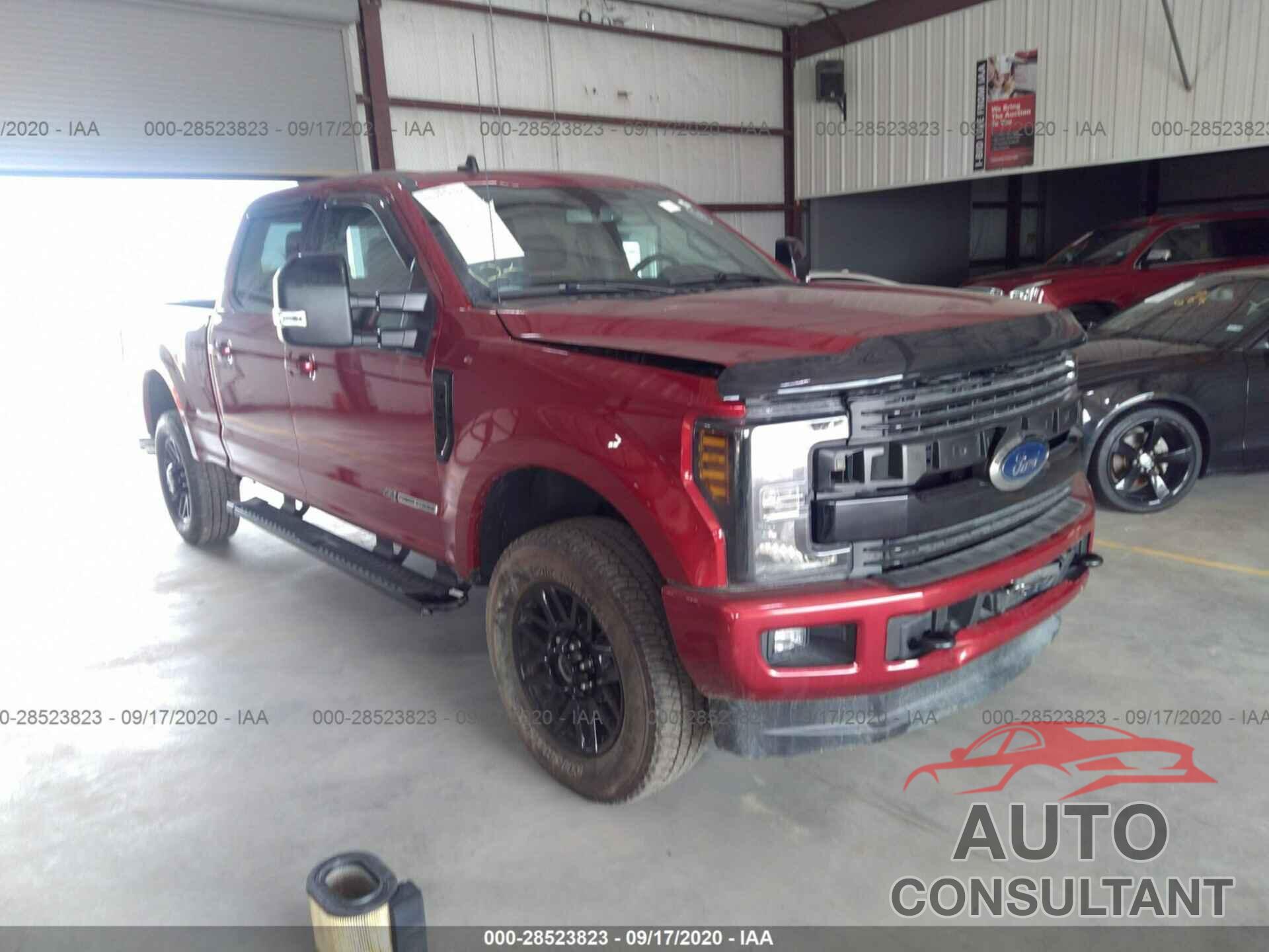 FORD SUPER DUTY F-250 SRW 2019 - 1FT7W2BT2KEG64600