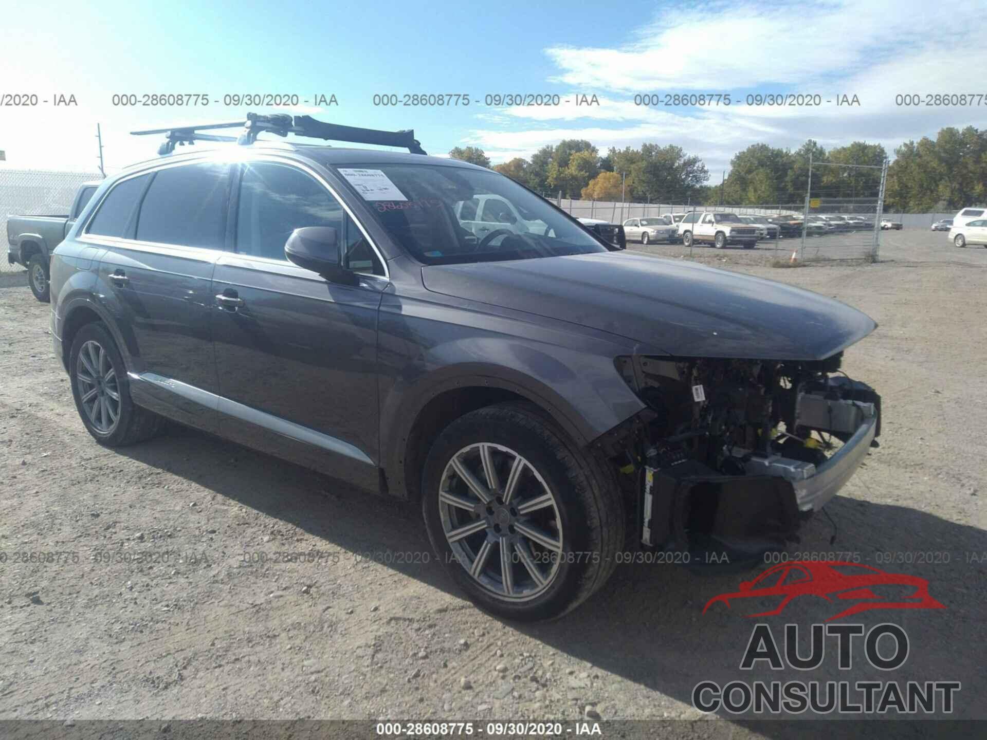 AUDI Q7 2018 - WA1LAAF77JD042979