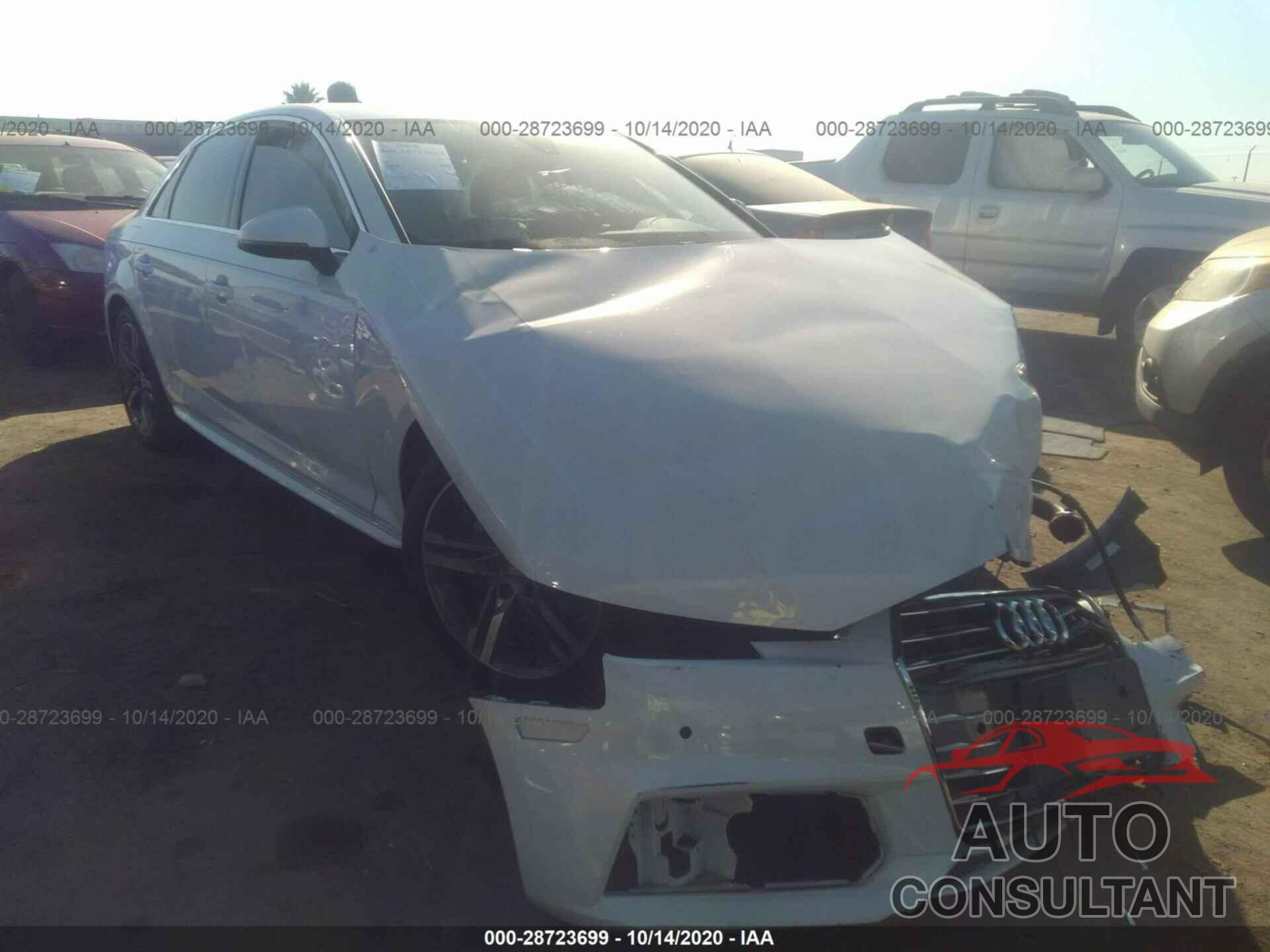 AUDI A4 2018 - WAULMAF43JA079299