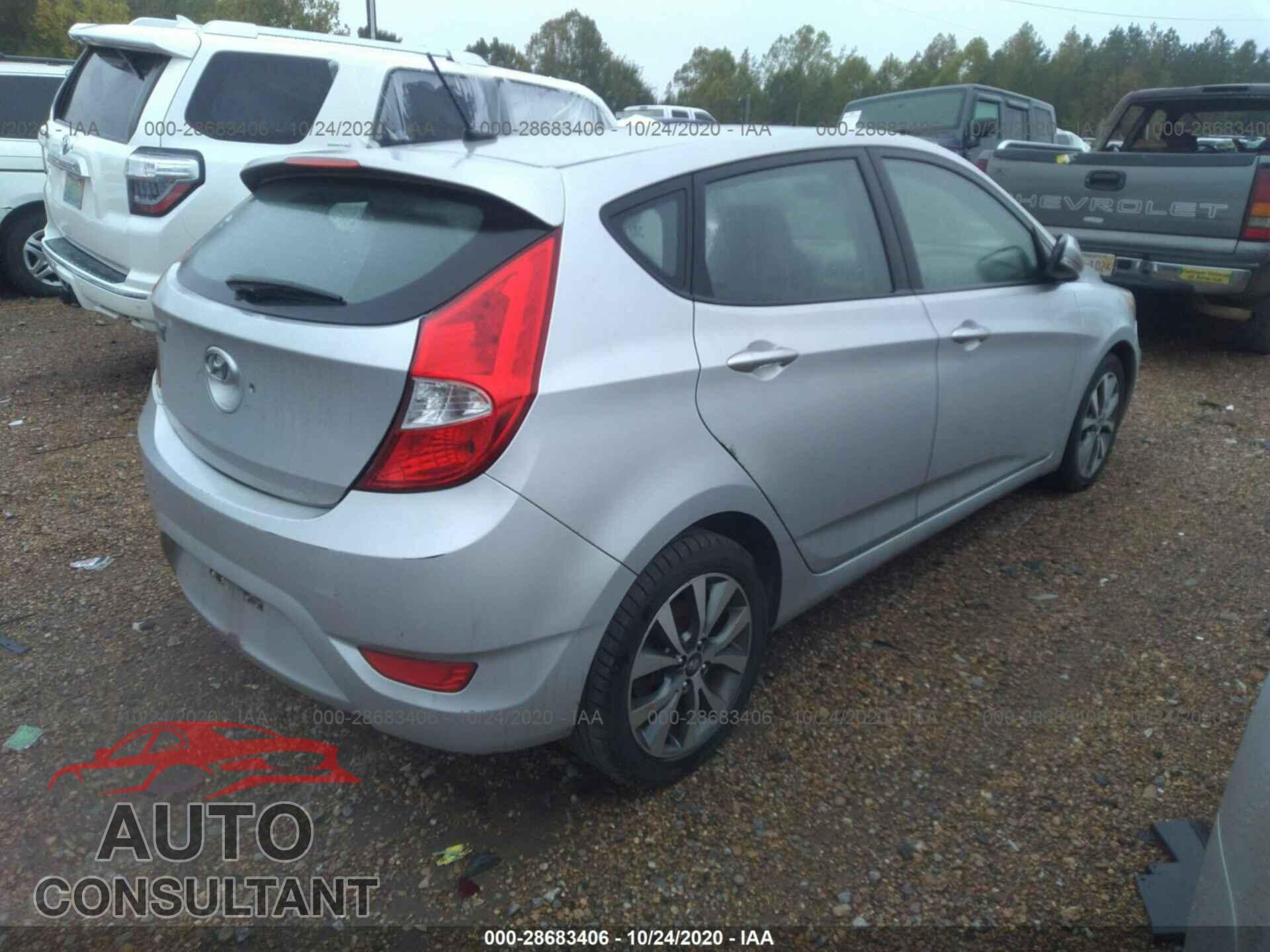 HYUNDAI ACCENT 2017 - KMHCU5AE3HU333446