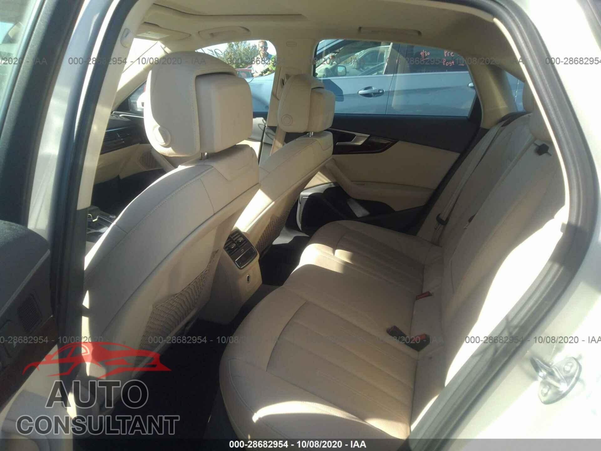AUDI A4 2017 - WAUENAF45HN045356