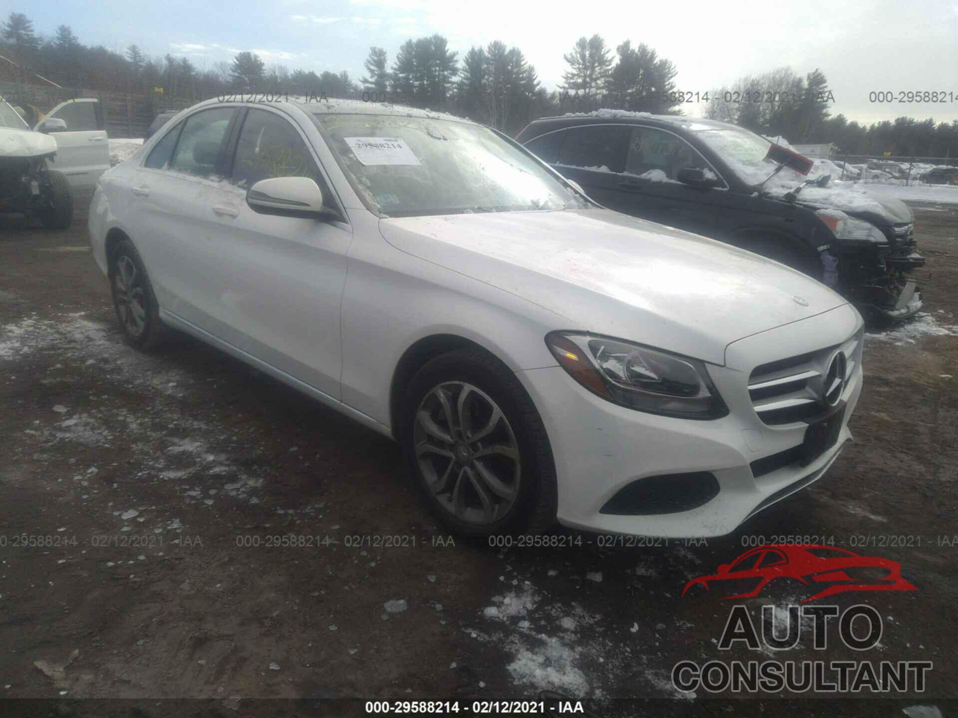 MERCEDES-BENZ C-CLASS 2016 - 55SWF4KB6GU136772
