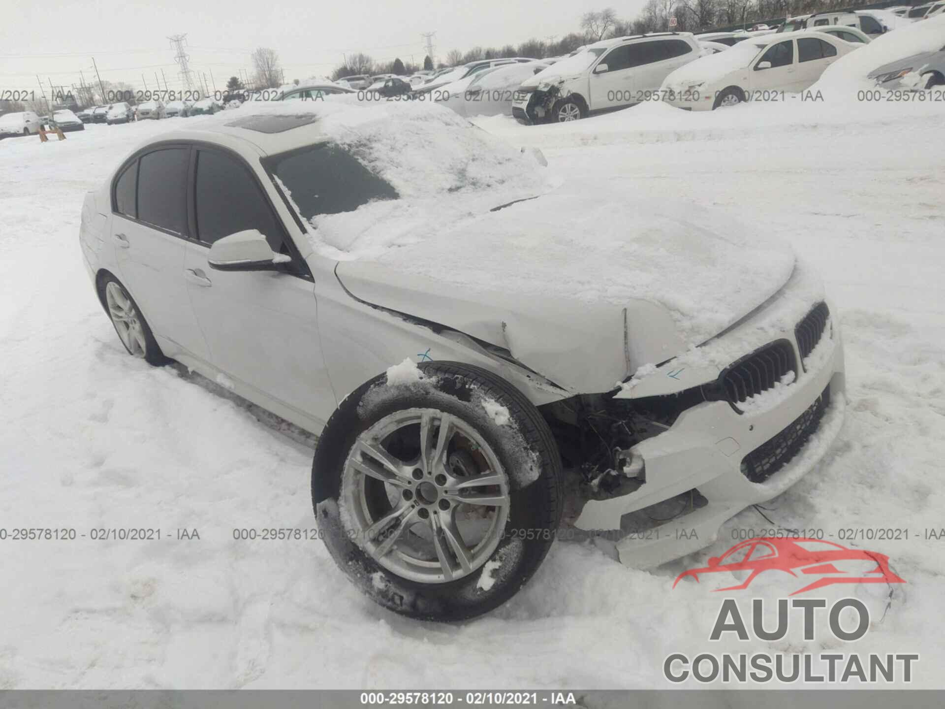 BMW 3 SERIES 2017 - WBA8D9G36HNU62408