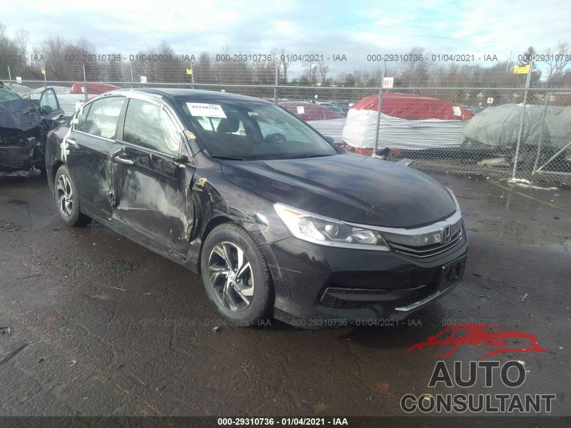 HONDA ACCORD SEDAN 2016 - 1HGCR2F31GA197010