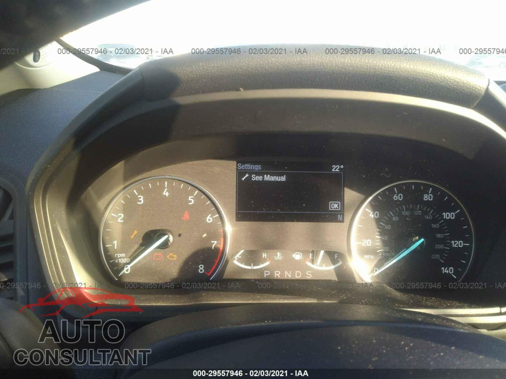 FORD ECOSPORT 2020 - MAJ6S3KL9LC312503